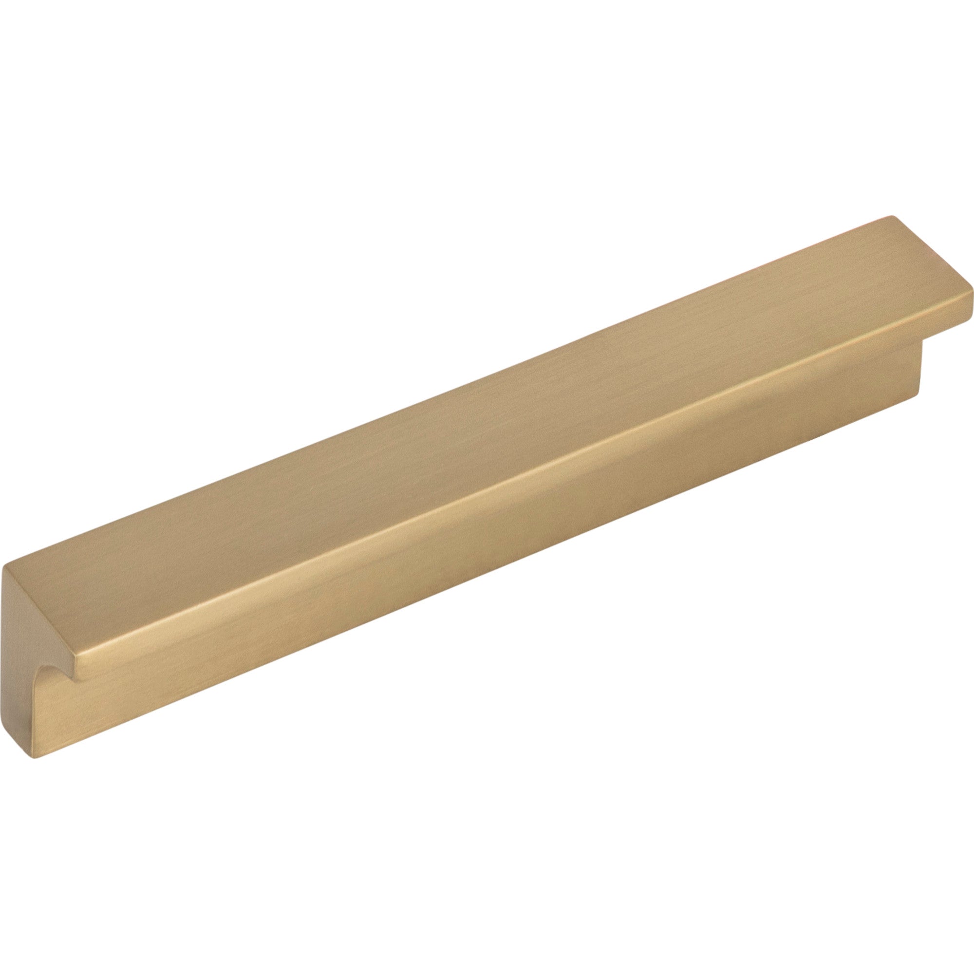 Minetta 3 3/4" Center to Center Finger Pull - Honey Bronze