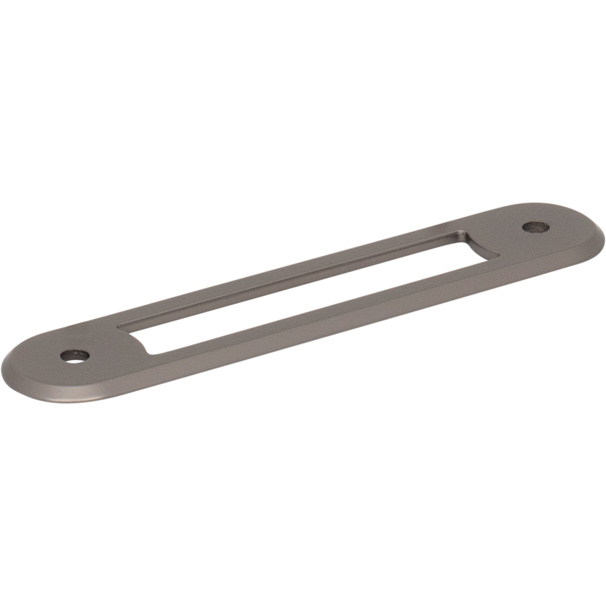 Brockwell 3 3/4" Center to Center Pull Backplate - Ash Gray