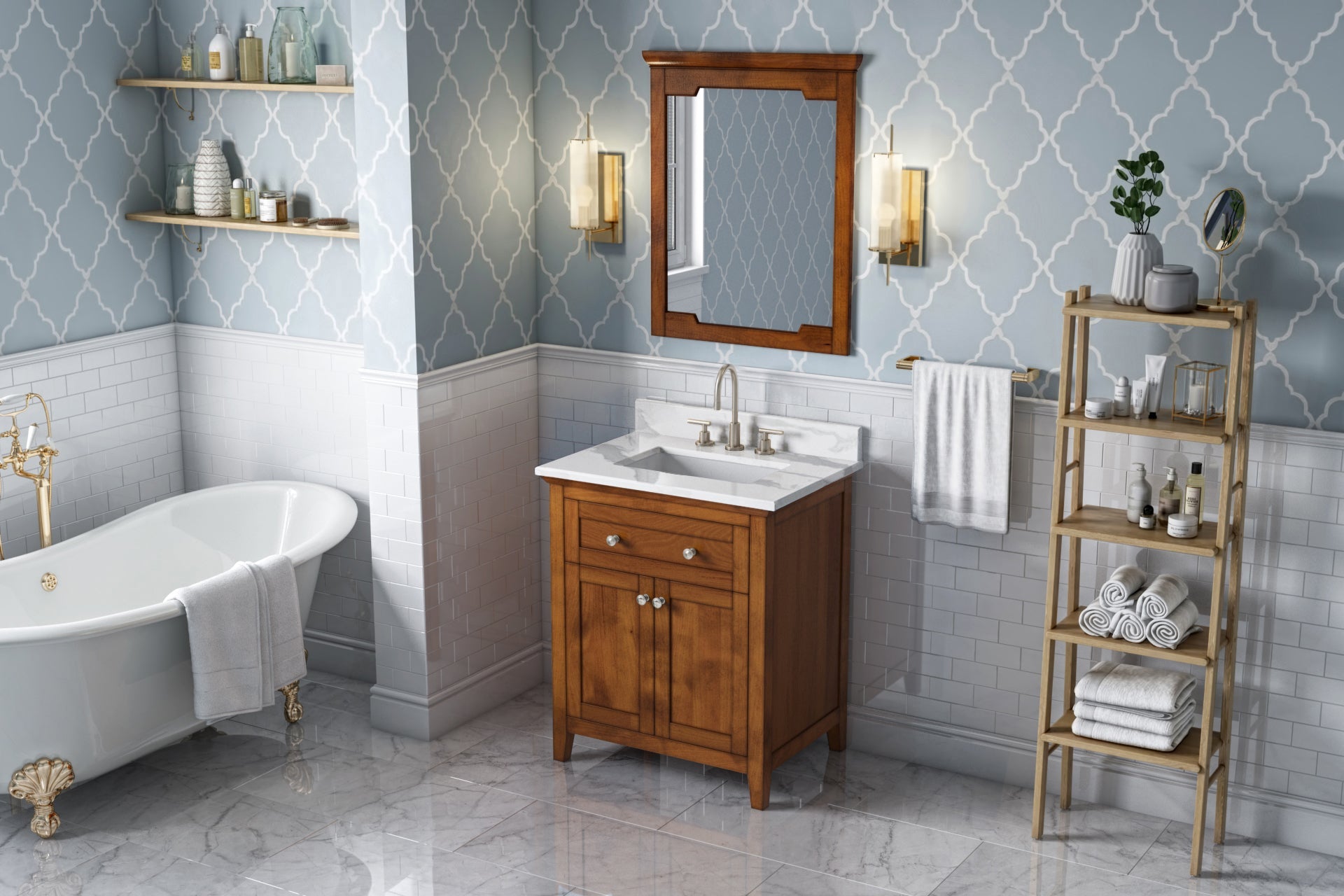 30" Chatham Vanity – Chocolate