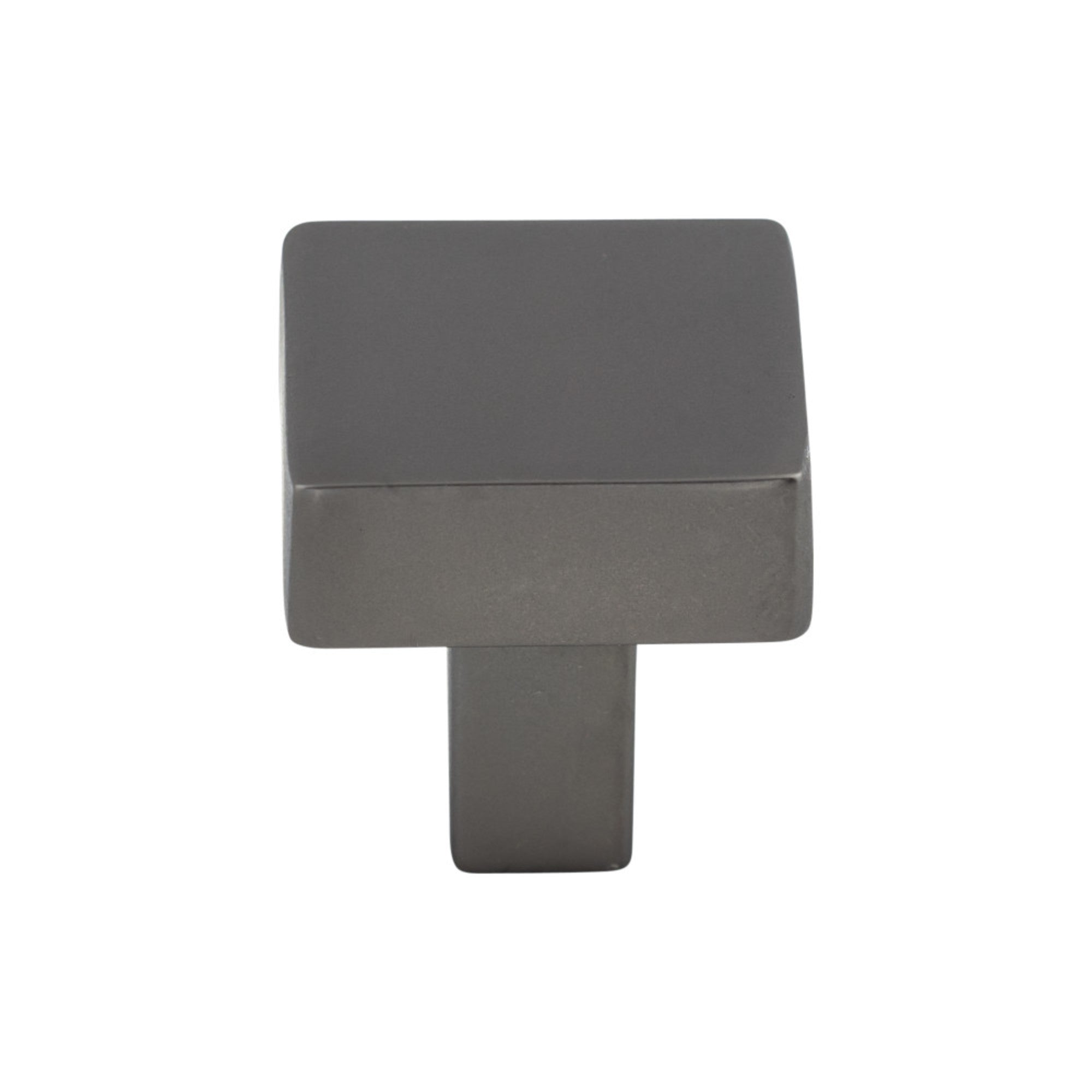 Channing 1 1/16" Length Square Knob - Ash Gray