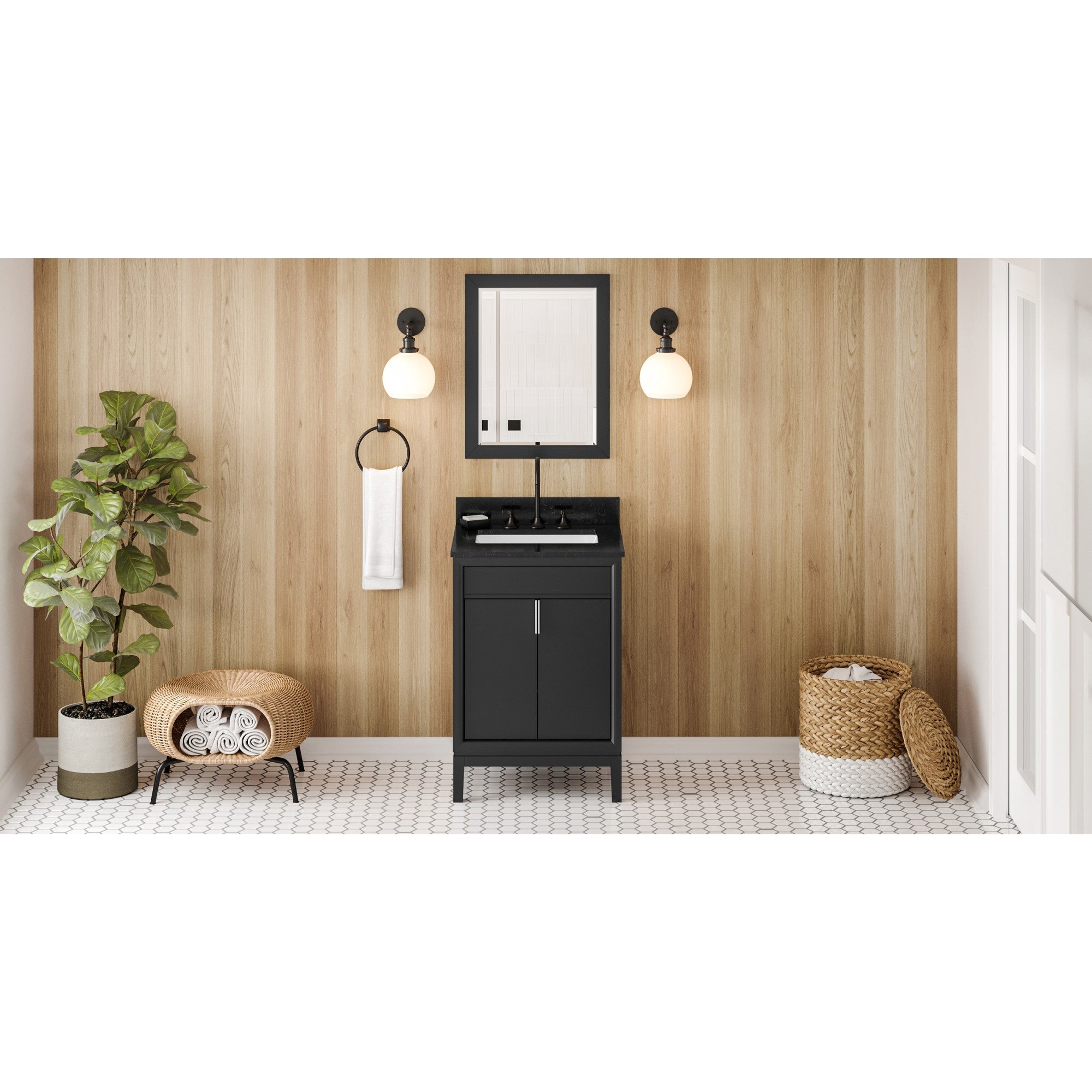 24" Theodora Vanity – Black