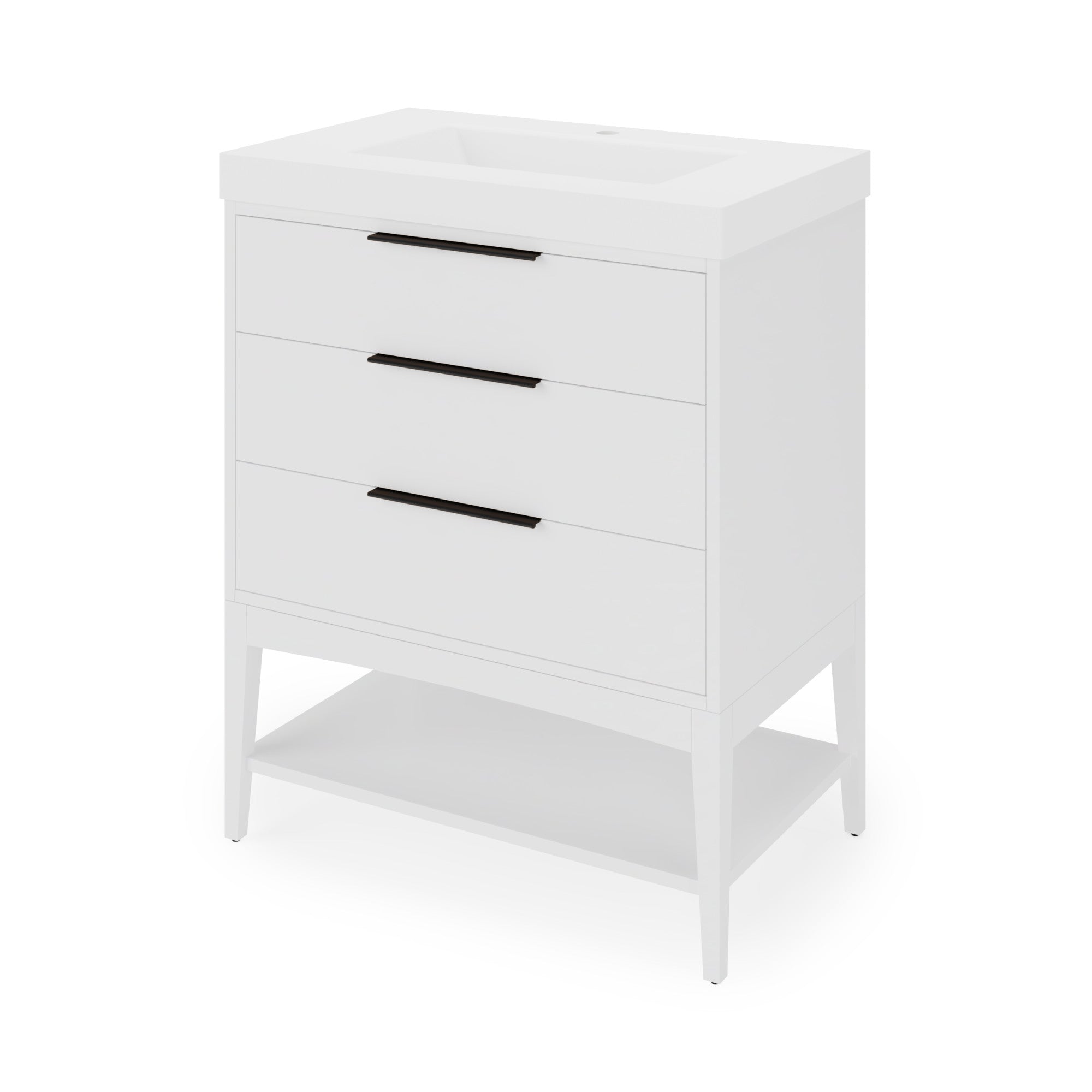 30" Gardner Vanity – White