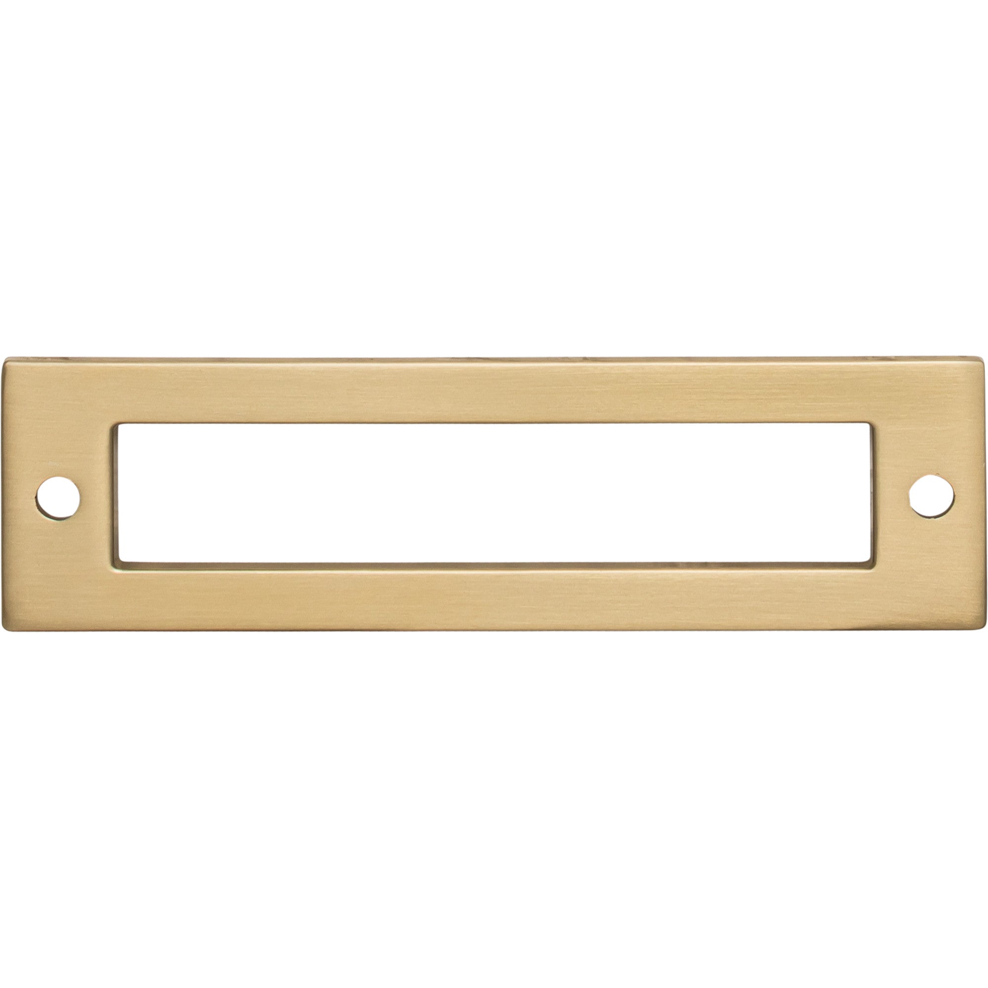 Hollin 3 3/4" Center to Center Pull Backplate - Honey Bronze