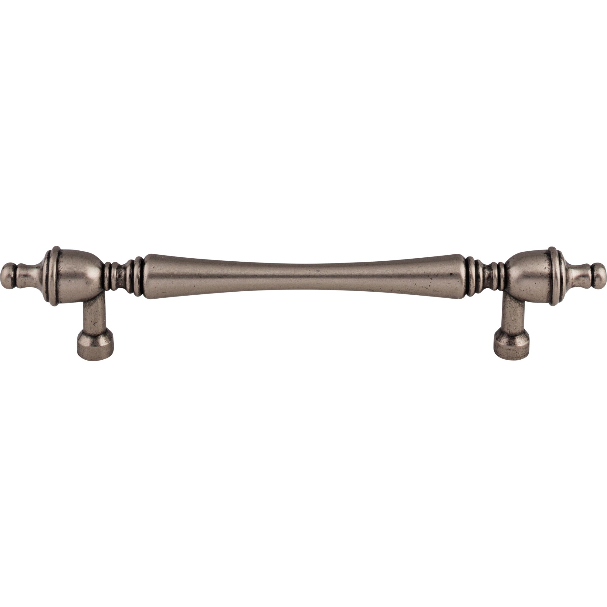 Somerset Finial Bar Pull - Pewter Antique