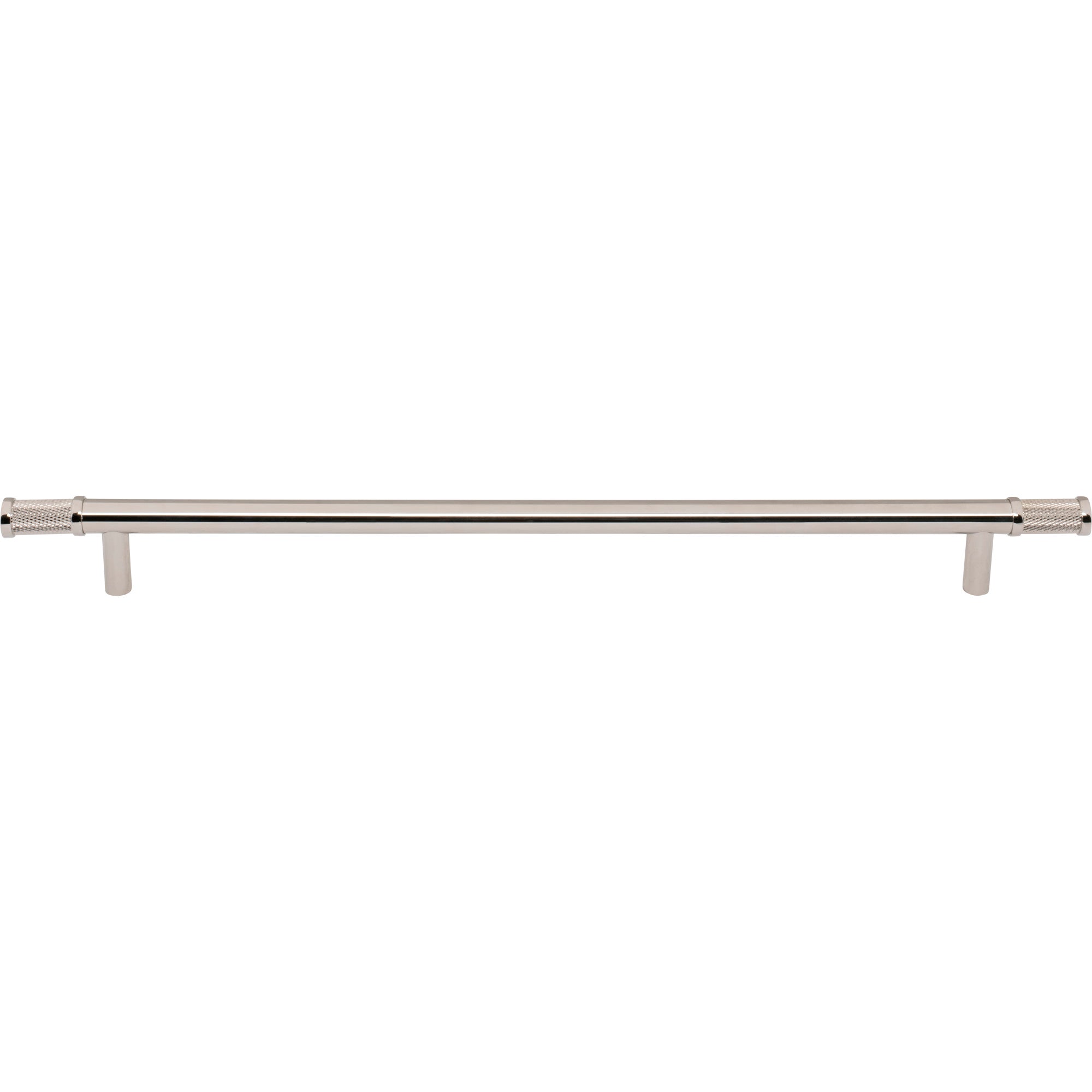 Burnham 12" Center to Center Bar Pull - Polished Nickel