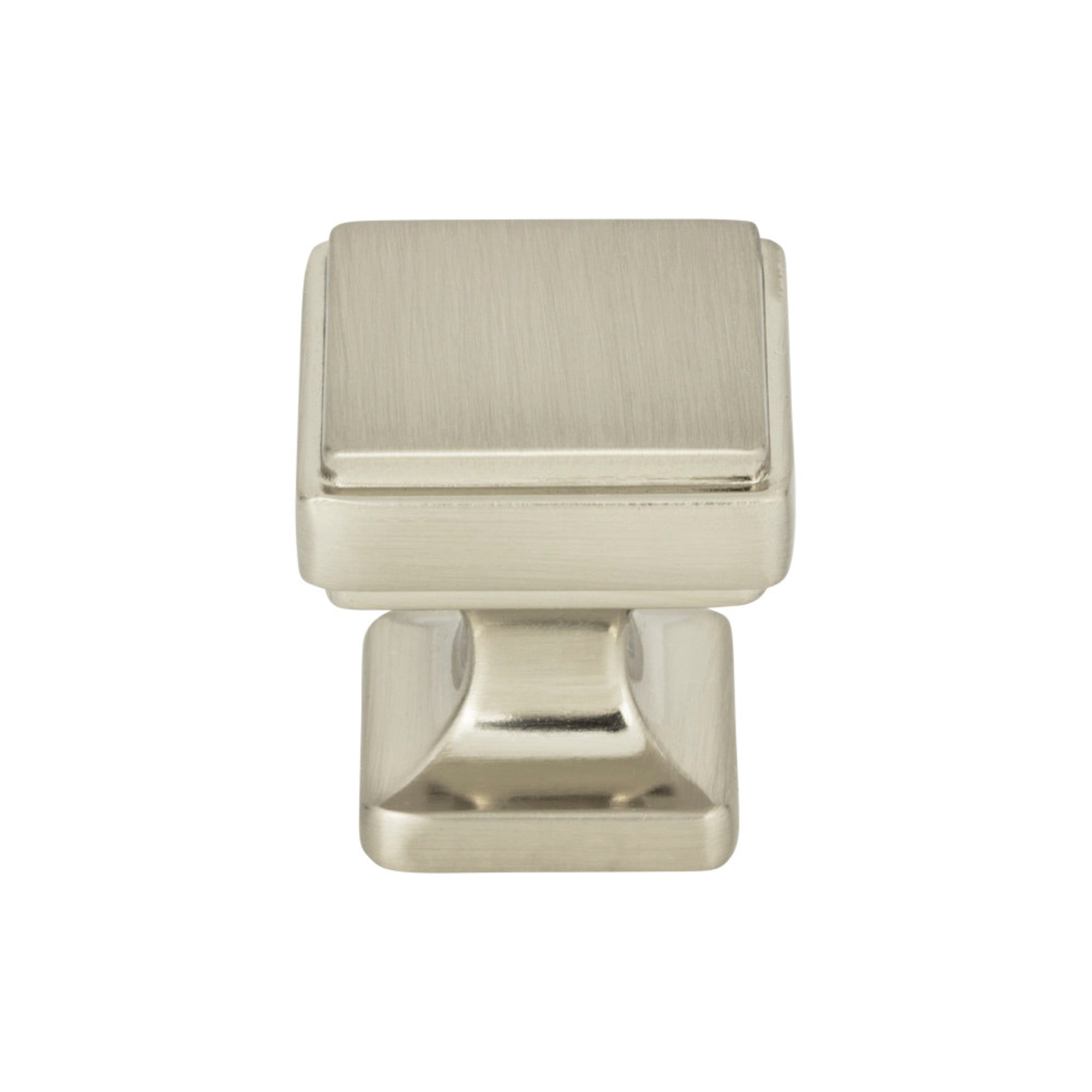 Kate Square Knob - Brushed Nickel