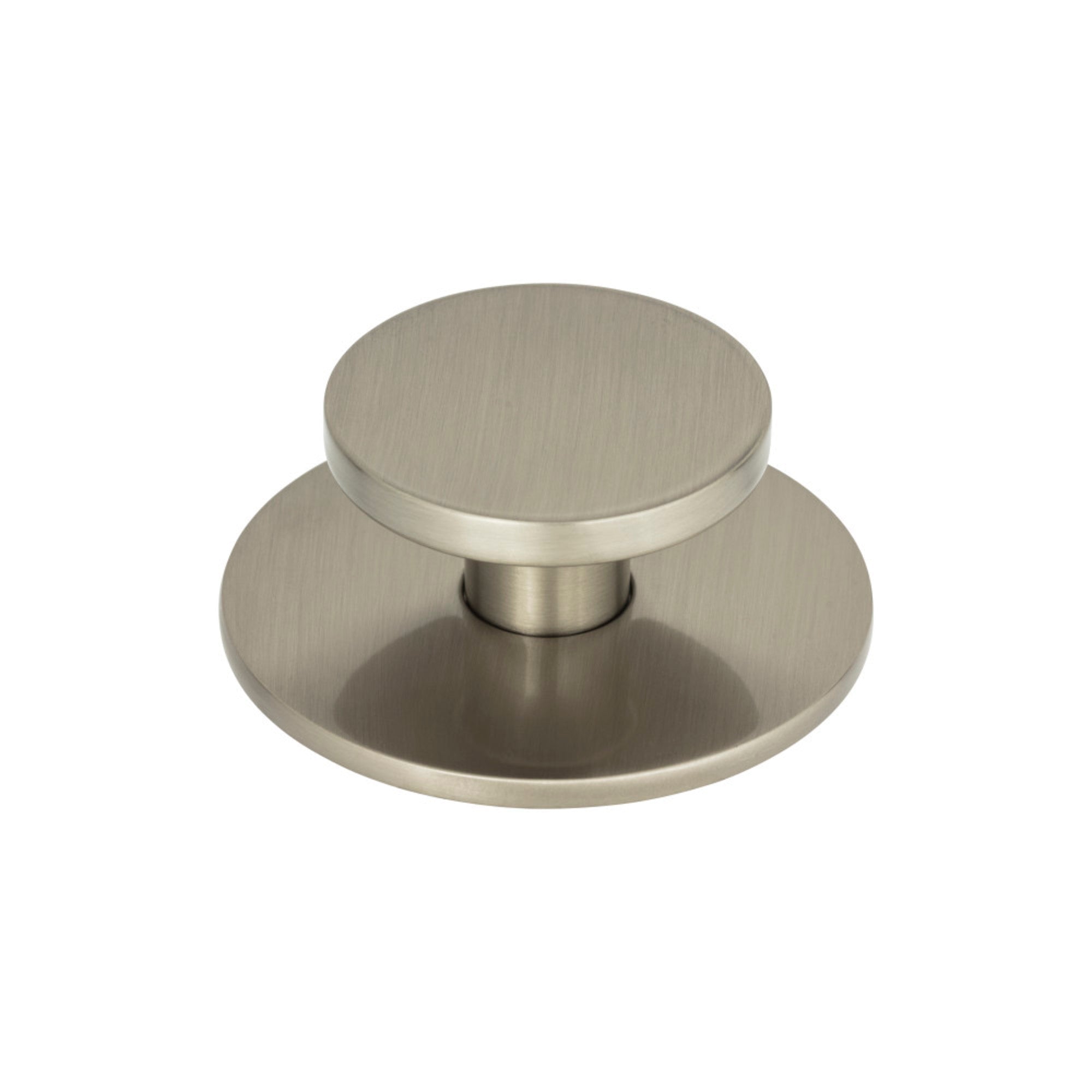Dot Round Knob - Brushed Nickel