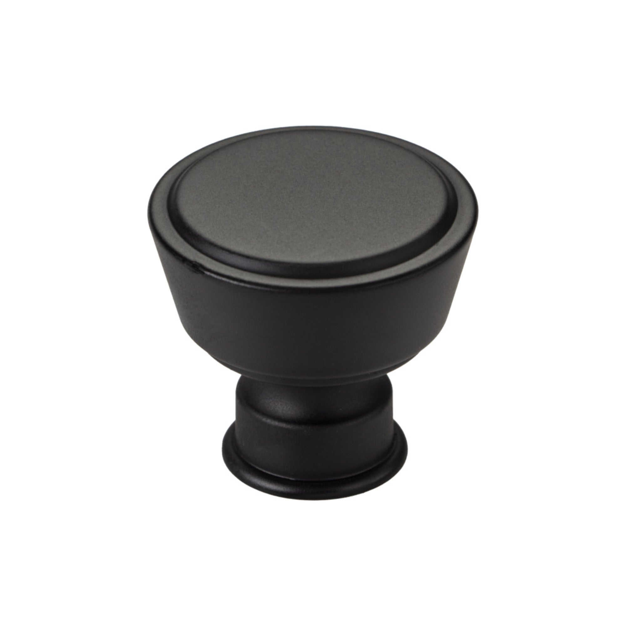 Ormonde 1 3/8" Diameter Cylindrical Knob - Flat Black