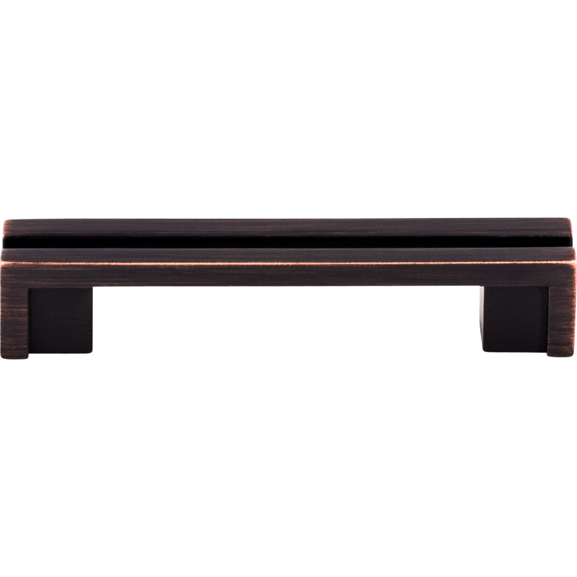 Flat Rail Bar Pull - Tuscan Bronze