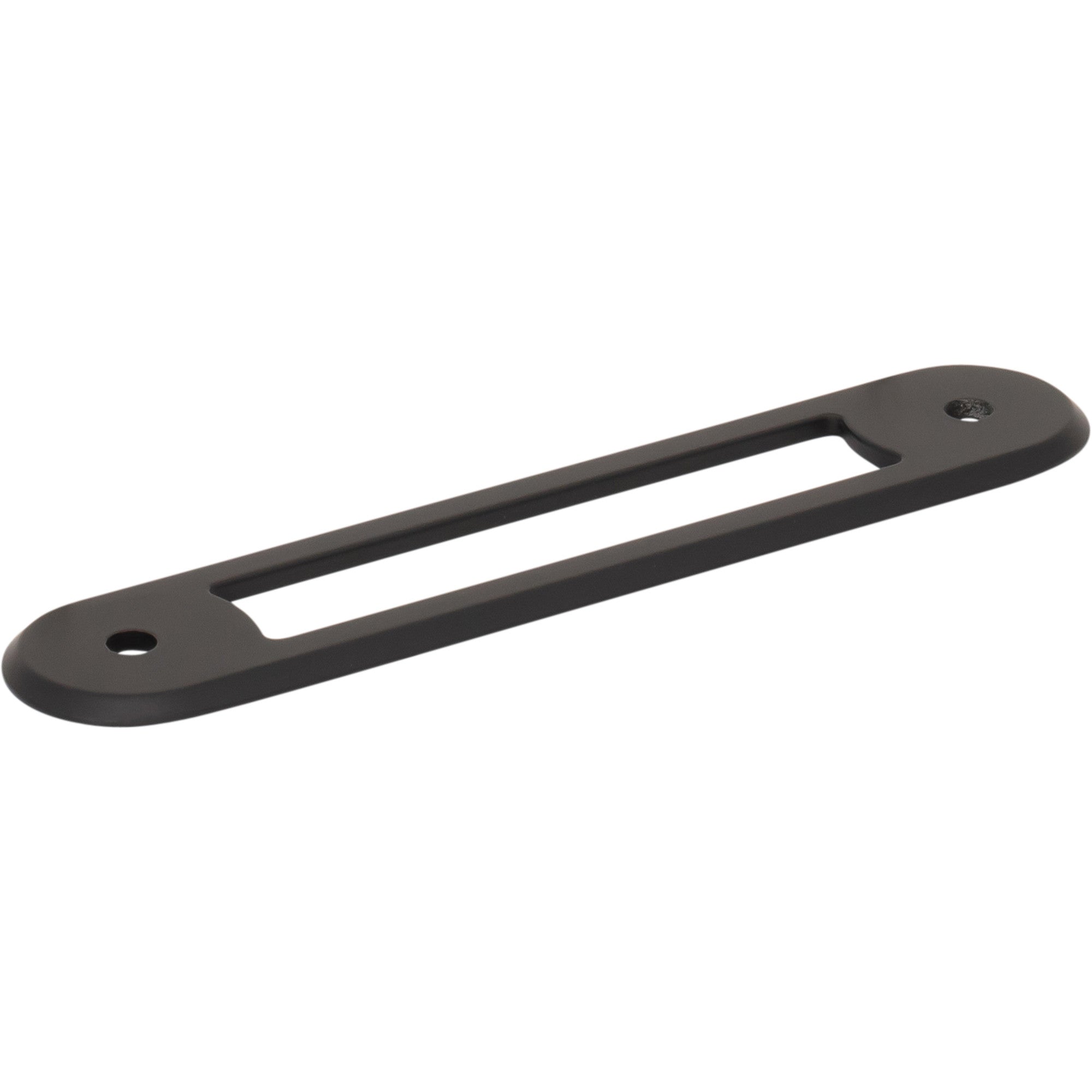 Brockwell 3 3/4" Center to Center Pull Backplate - Flat Black