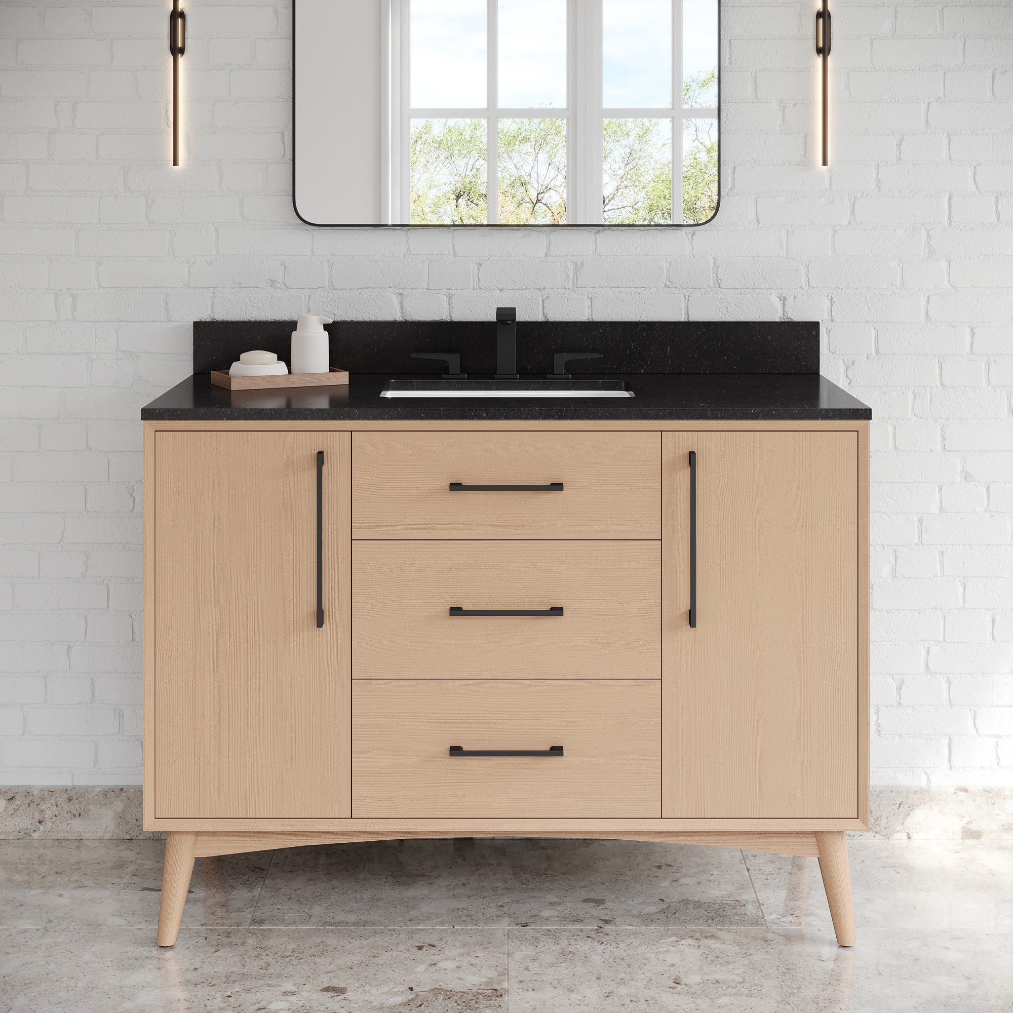 48" Dashwood Vanity – Natural Oak