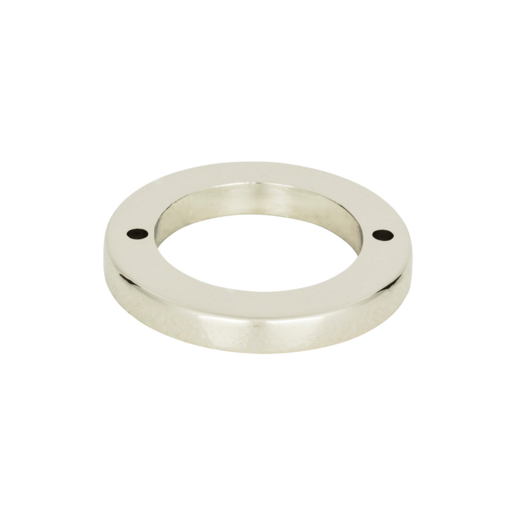 Tableau Round 1 13/16" Center to Center Pull Backplate - Polished Nickel