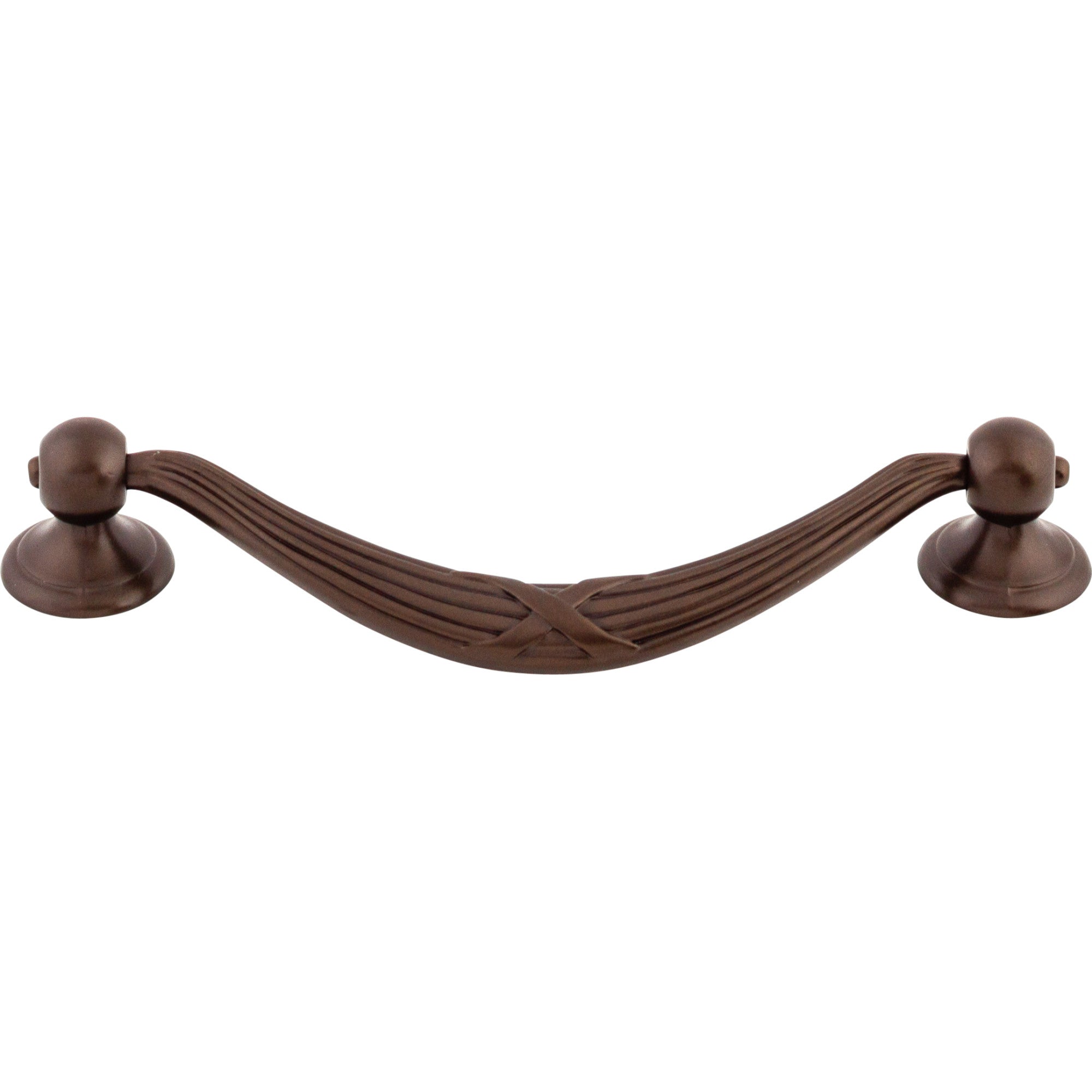 Ribbon & Reed Drop Handle - Oil Rubbed Bronze