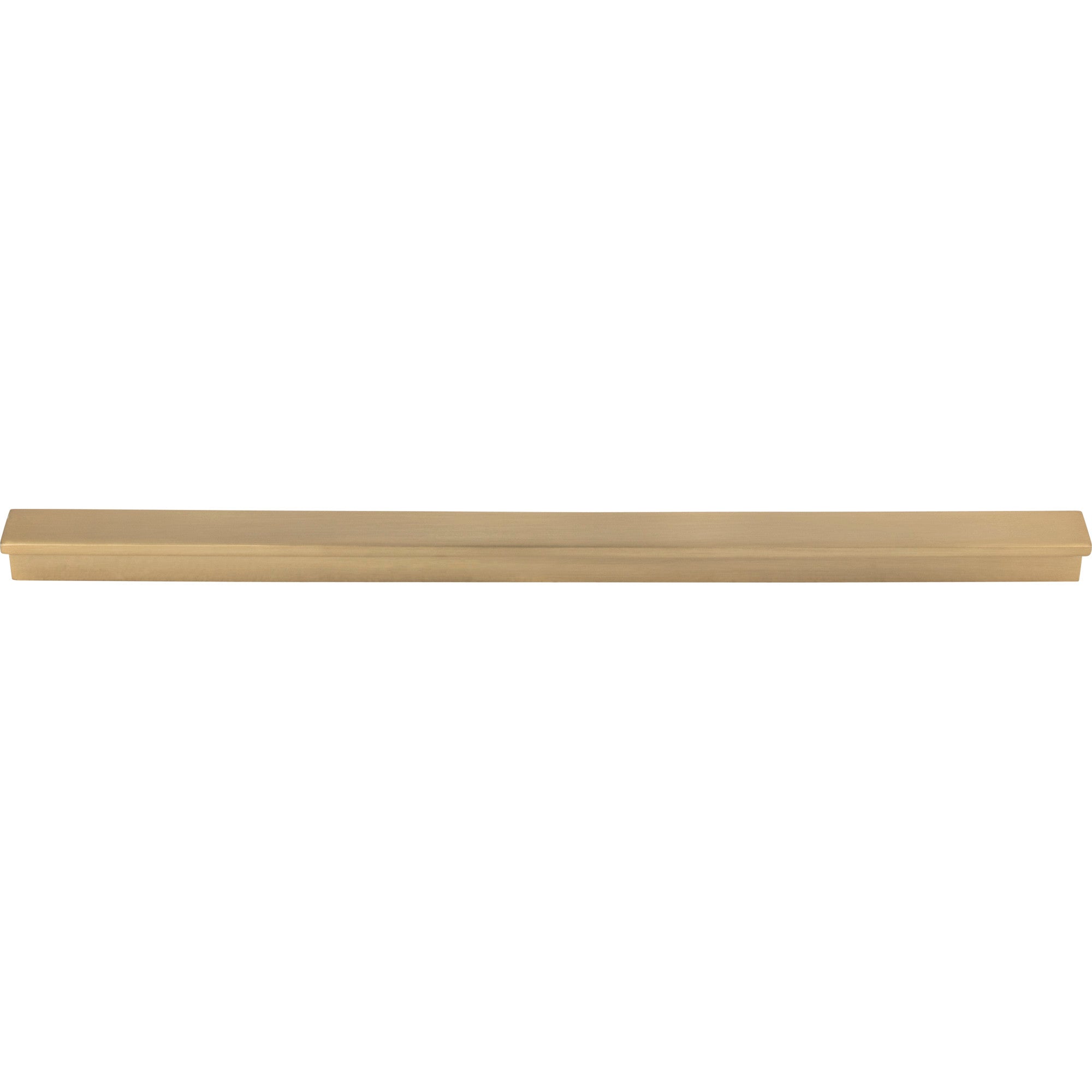 Minetta 12" Center to Center Finger Pull - Honey Bronze