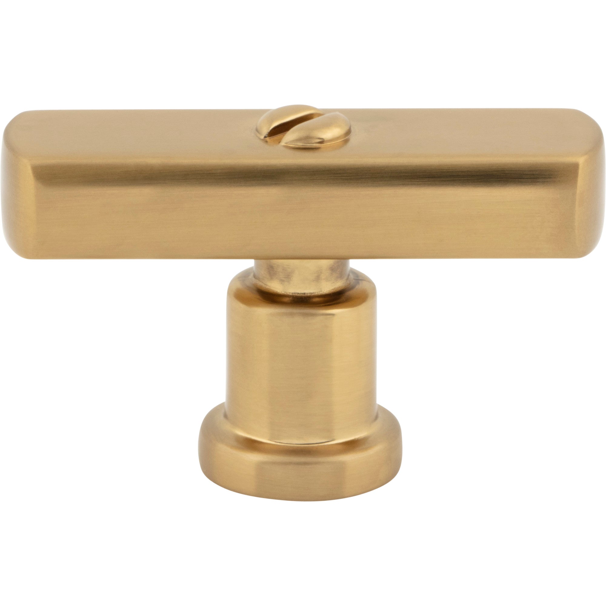 Everitt Bar Knob - Warm Brass