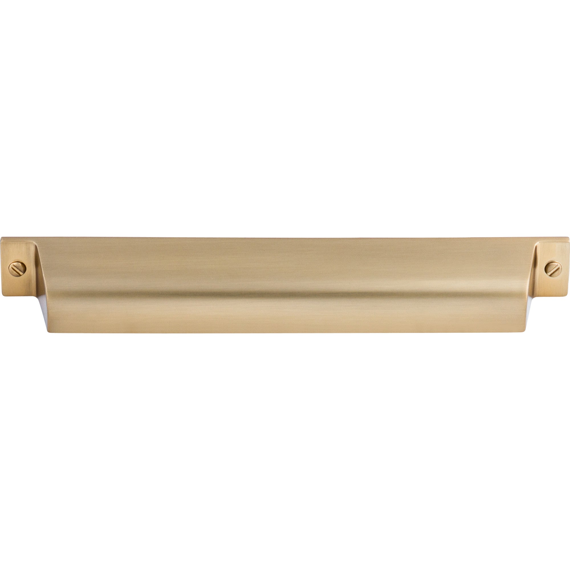 Channing 7" Center to Center Cup/Bin Pull - Honey Bronze
