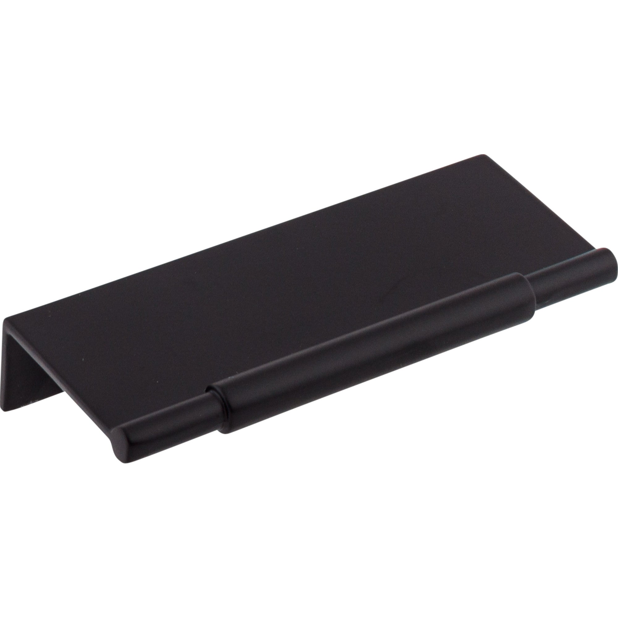 Crestview 3" Center to Center Finger Pull - Flat Black