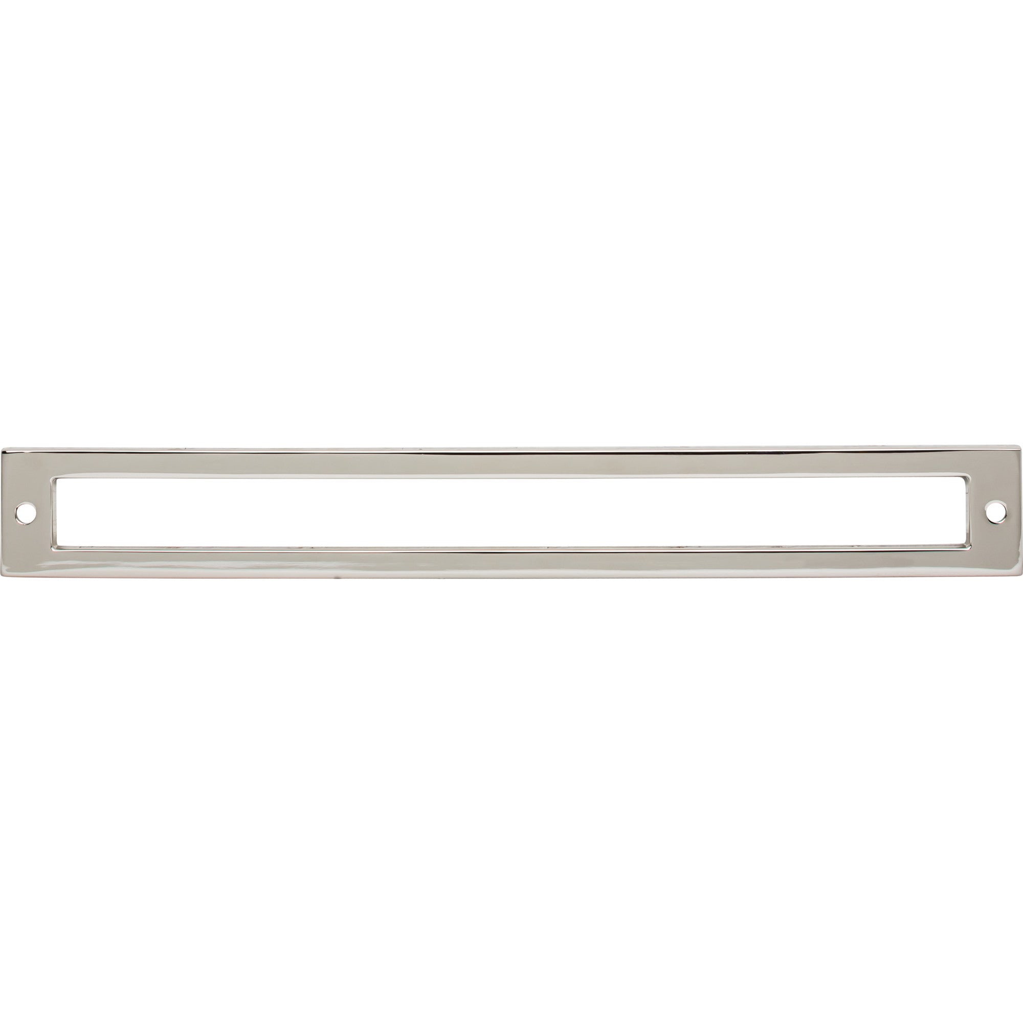 Hollin 8 13/16" Center to Center Pull Backplate - Polished Nickel