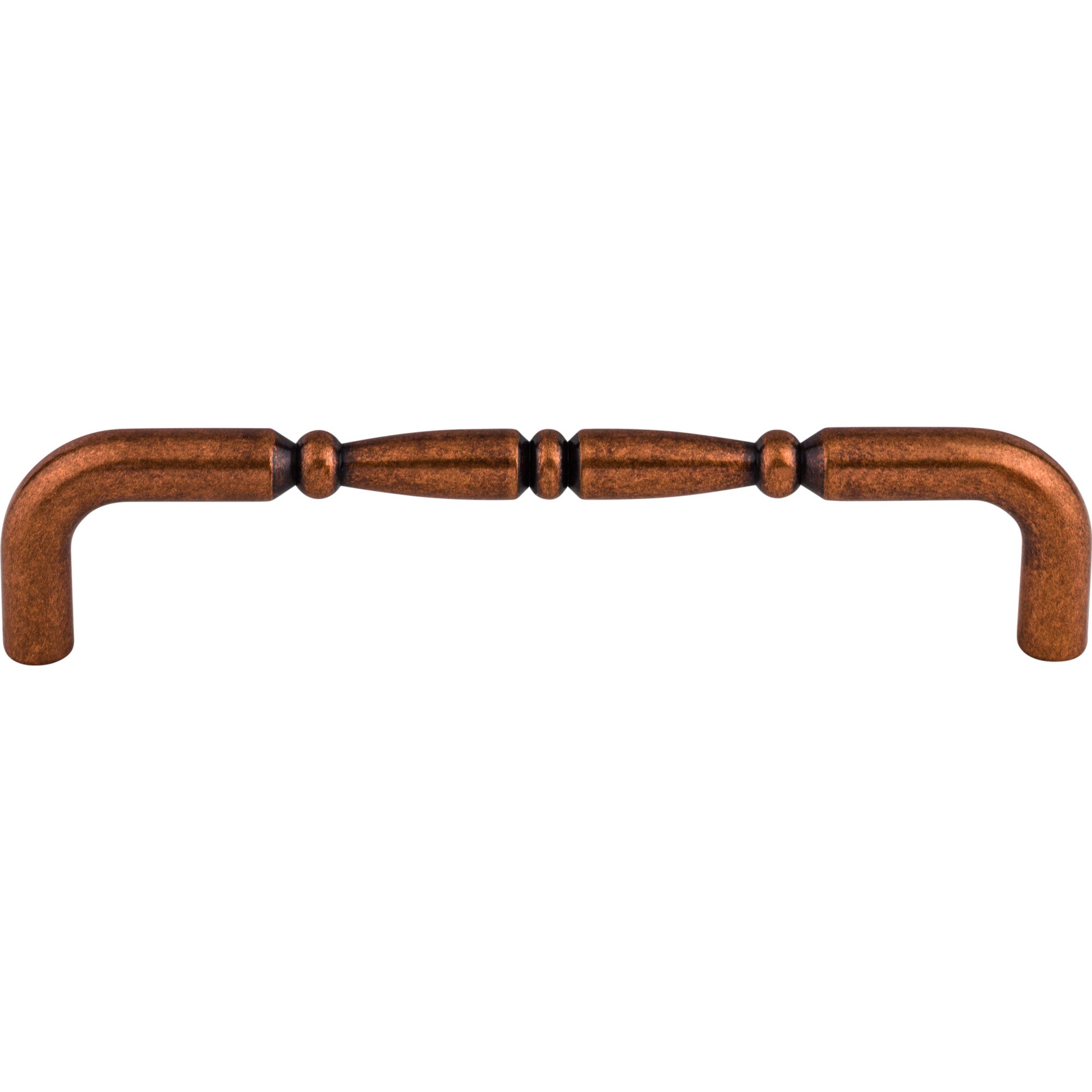 Nouveau Ring Bar Pull - Old English Copper