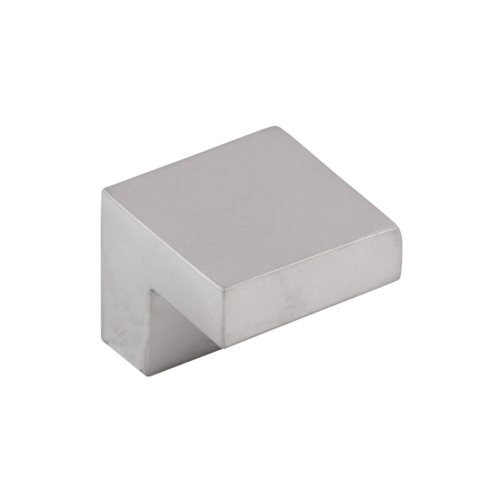 Square 1" Length Square Knob - Aluminum