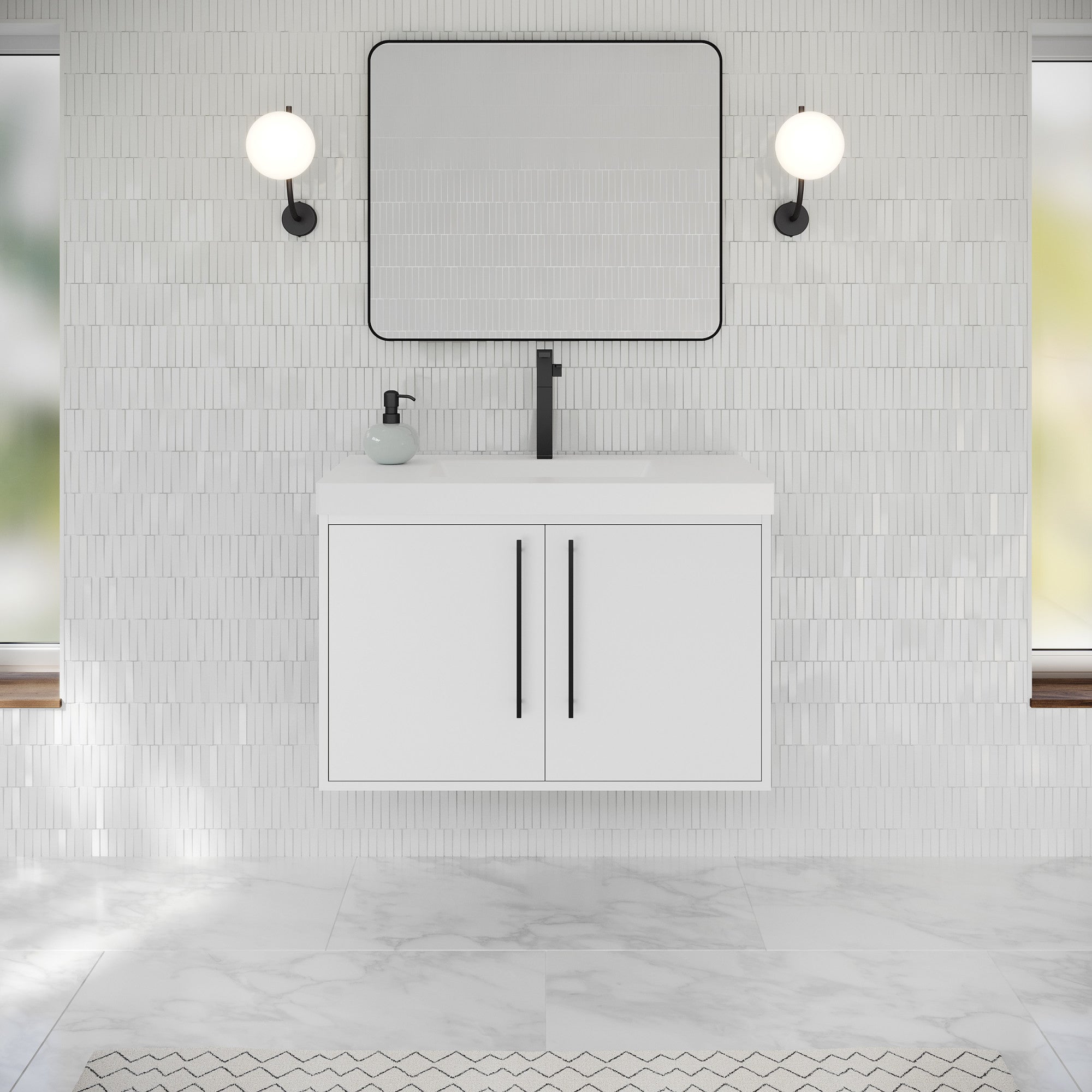 36" Tempest Vanity – White