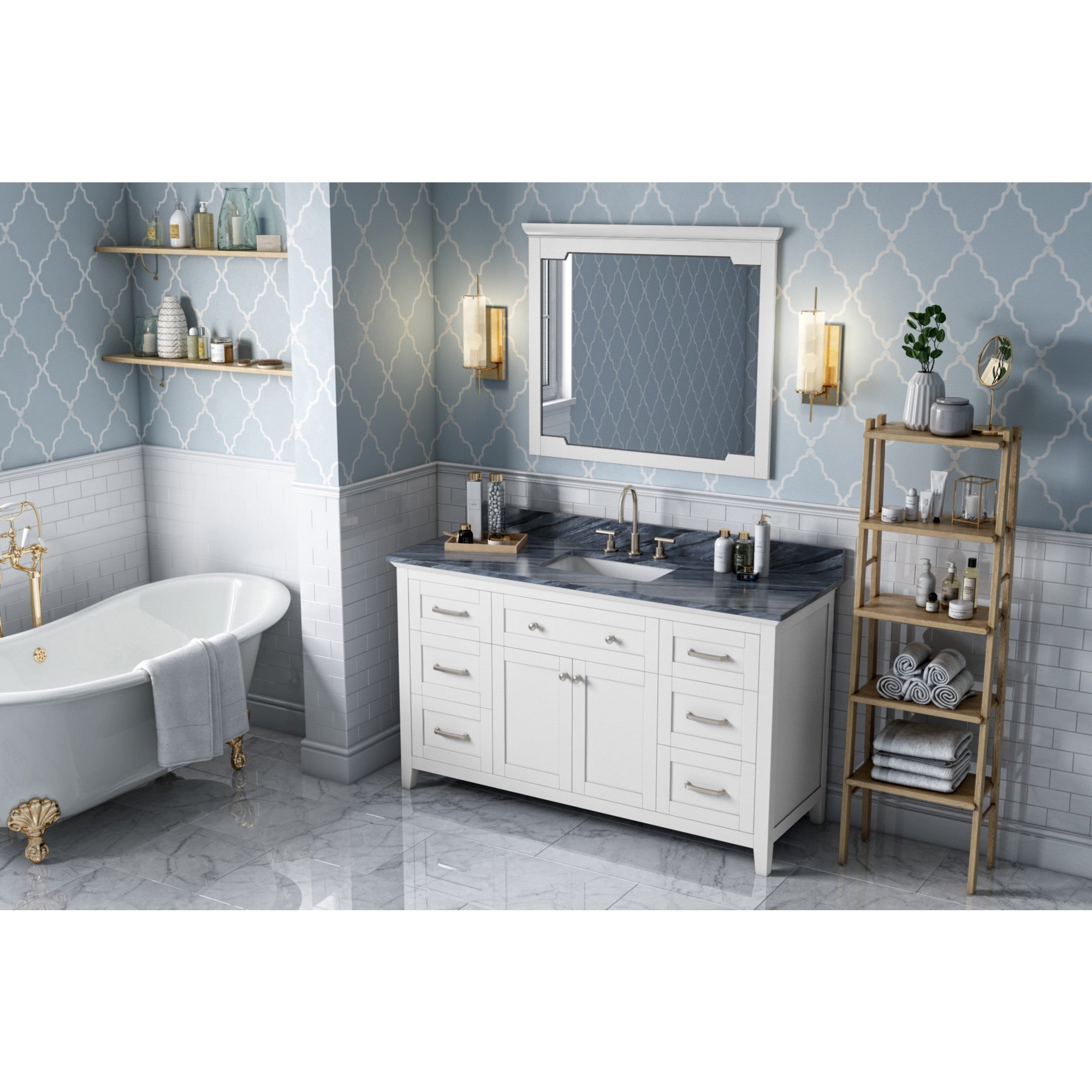 60" Chatham Vanity – White