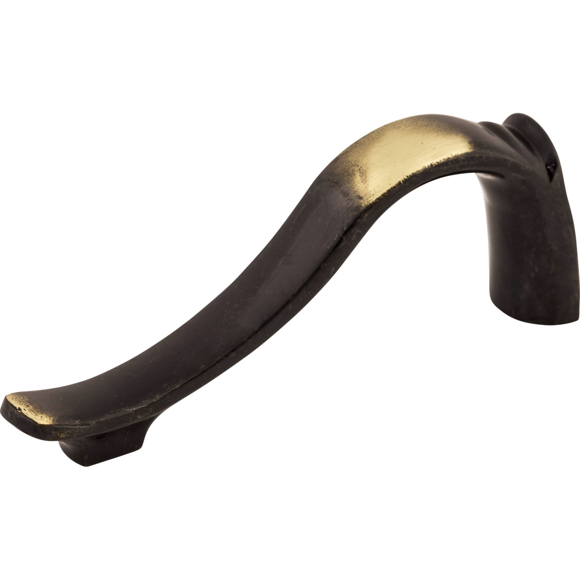 Dover Latch 2 1/2" Center to Center Novelty Pull - Dark Antique Brass