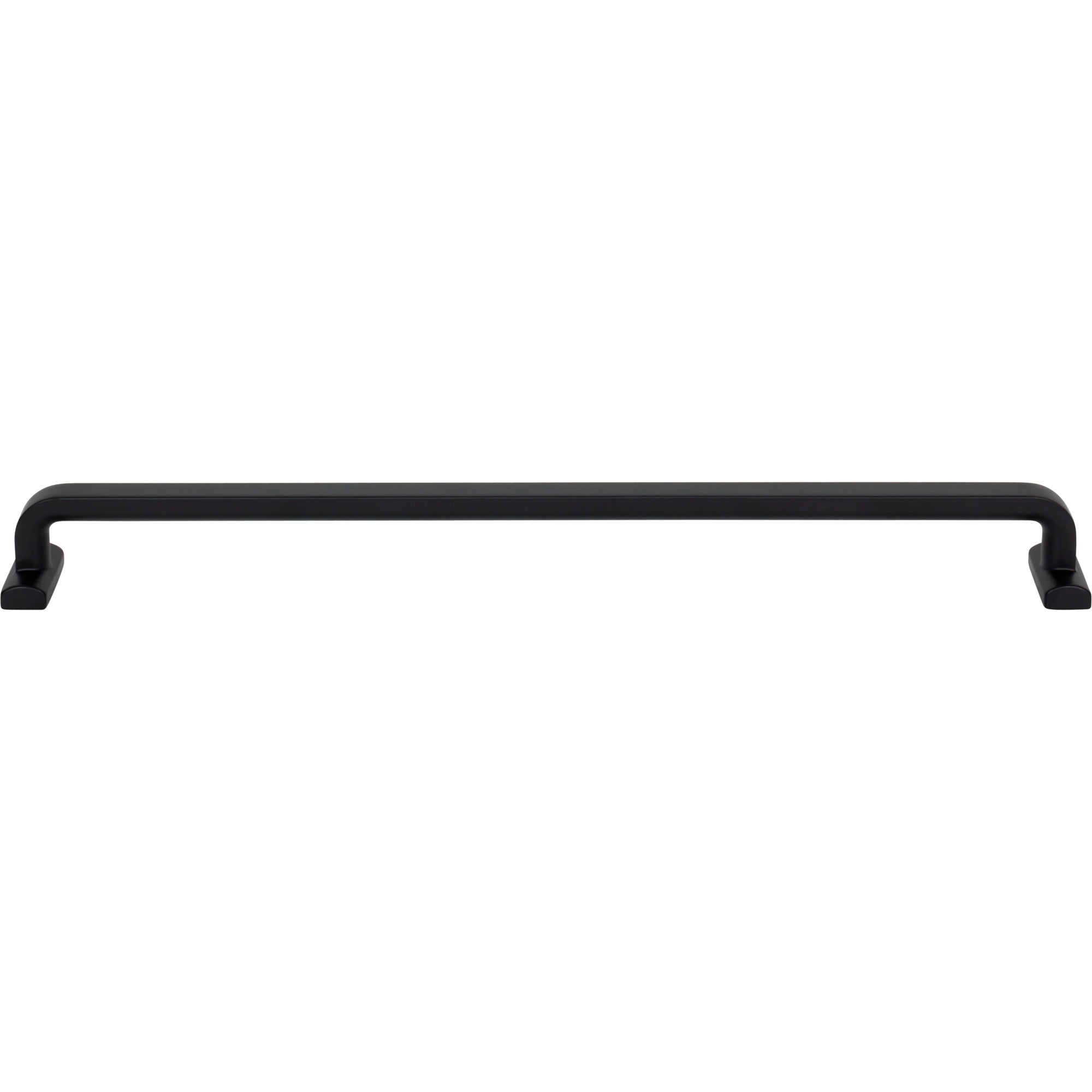 Harrison 12" Center to Center Bar Pull - Flat Black
