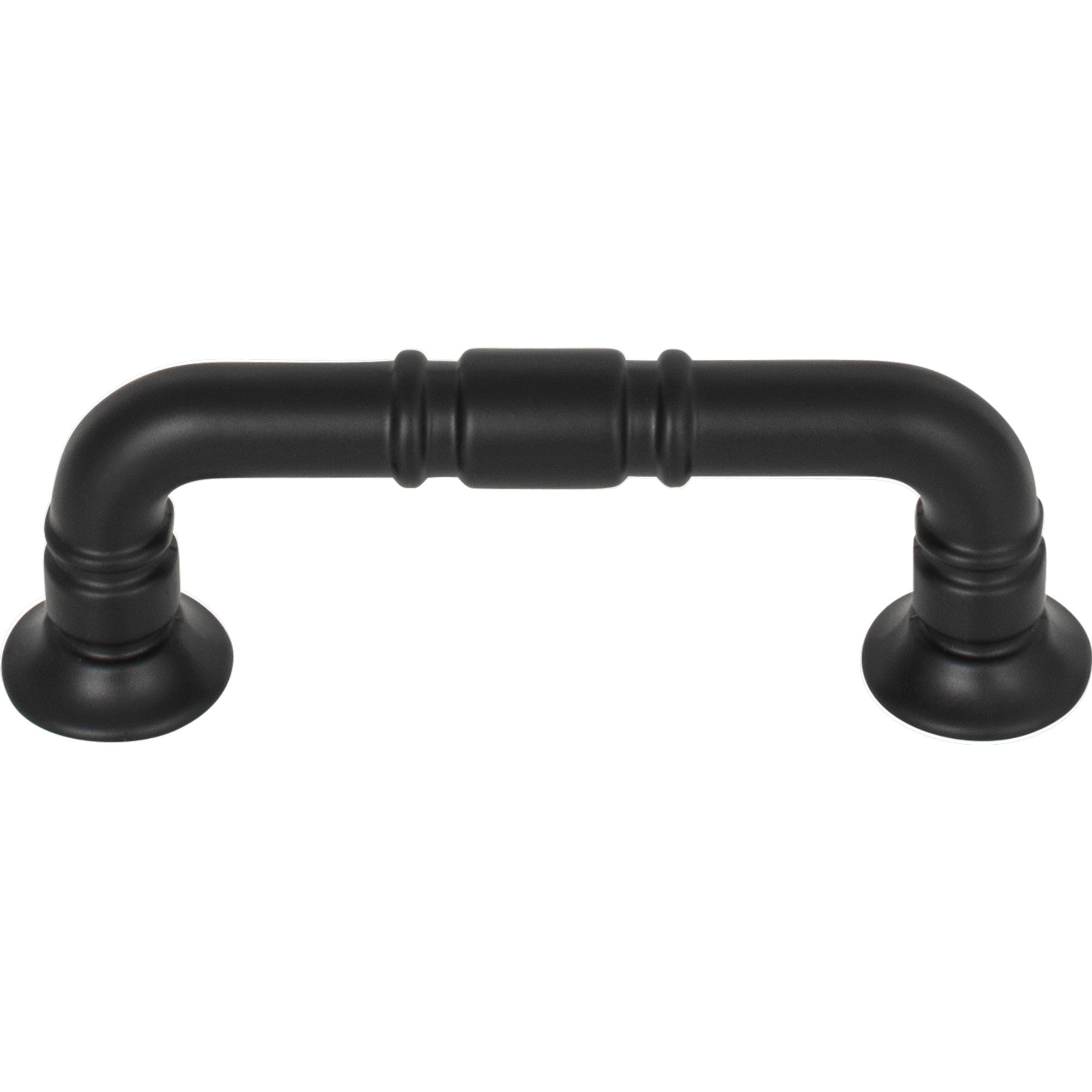 Kent 3" Center to Center Bar Pull - Flat Black