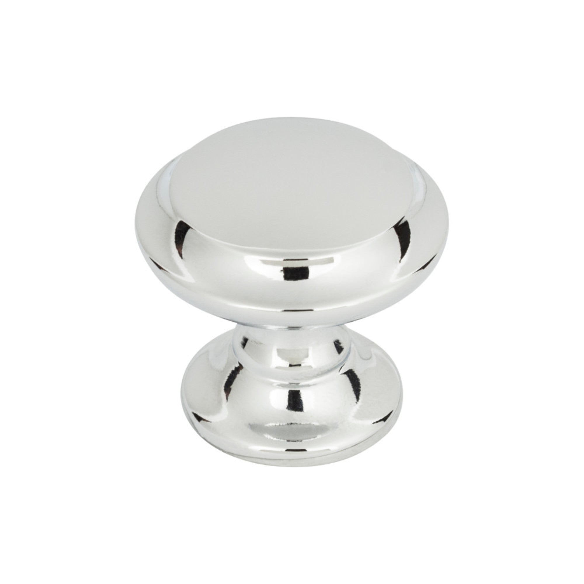 Barrow 1-1/4" Diameter Mushroom Knob - Polished Chrome