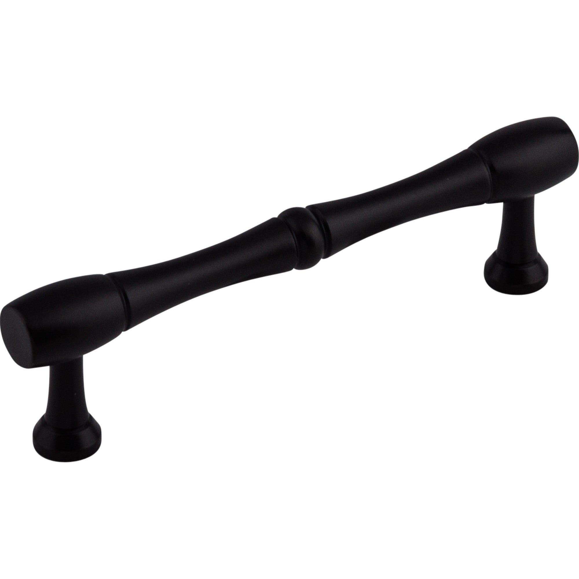 Nouveau Bamboo 3 3/4" Center to Center Bar Pull - Patina Black