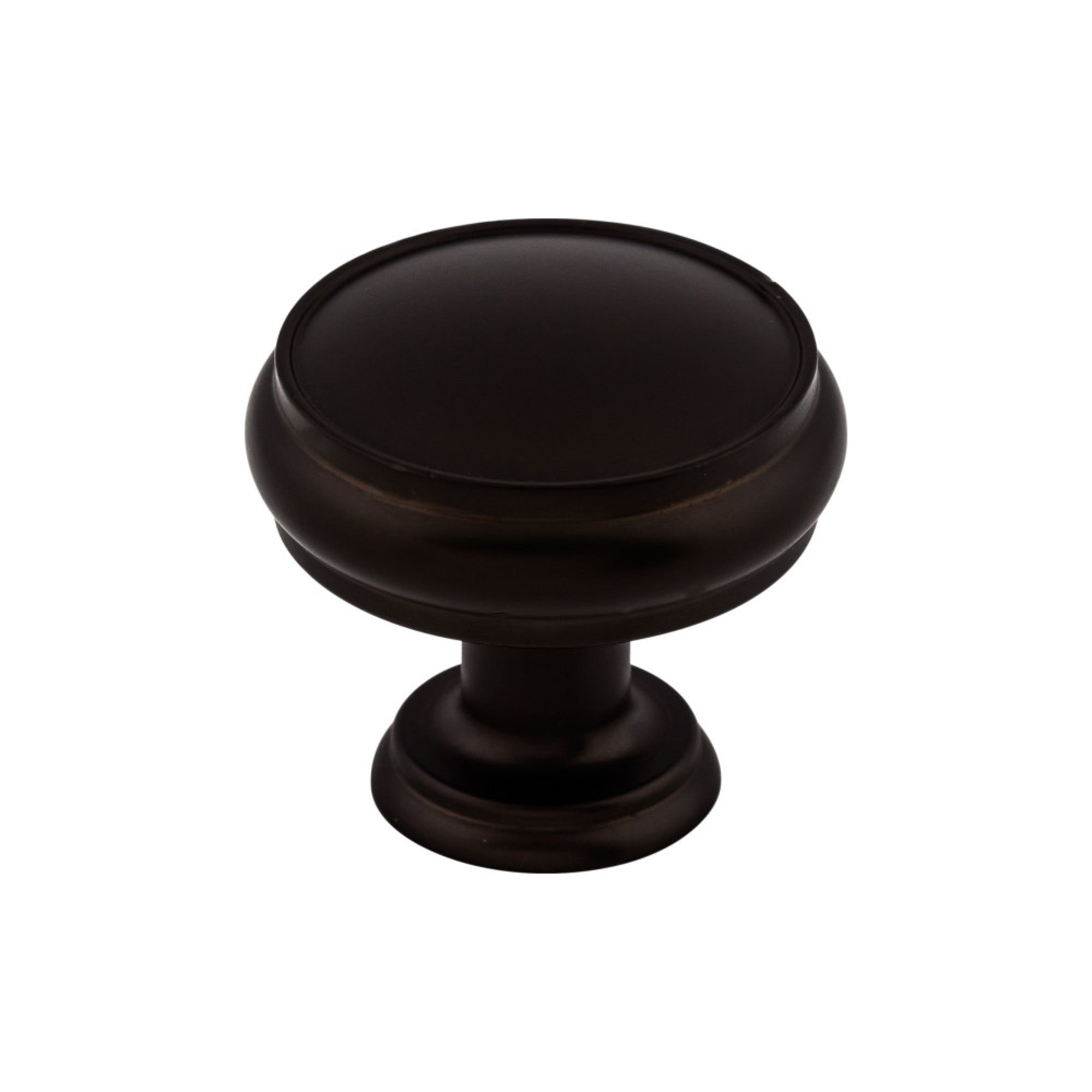 Eden 1 3/8" Diameter Round Knob - Oil Rubbed Bronze