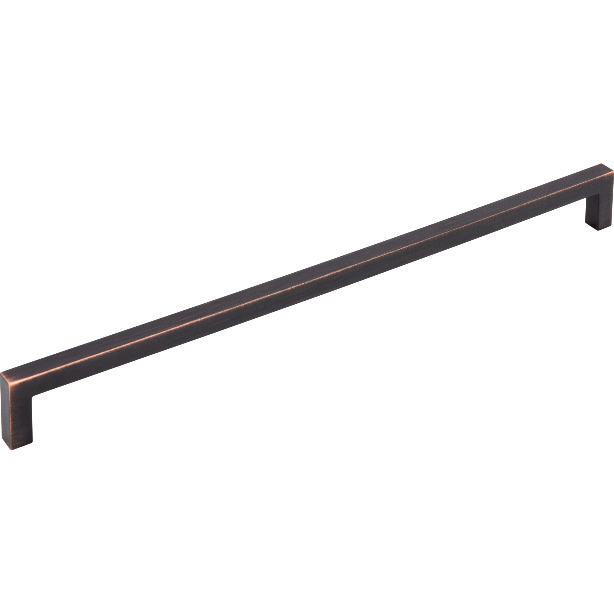 Square Bar 17 5/8" Center to Center Bar Pull - Tuscan Bronze