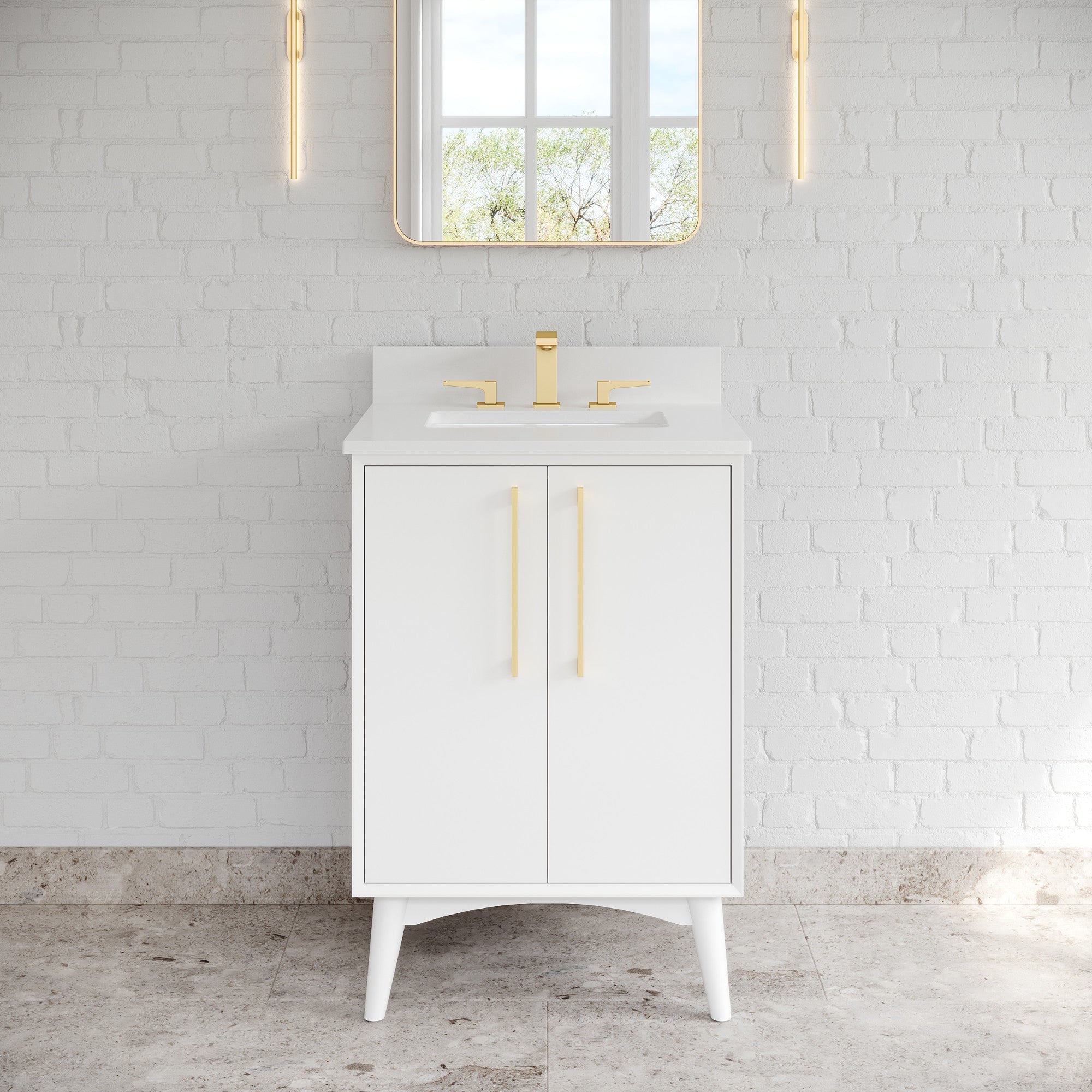 24" Dashwood Vanity – White