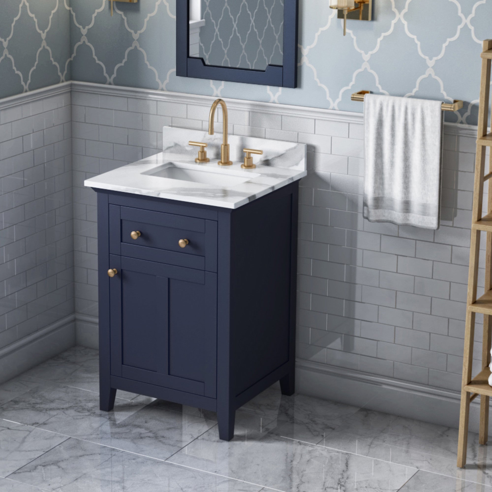 24" Chatham Vanity – Hale Blue