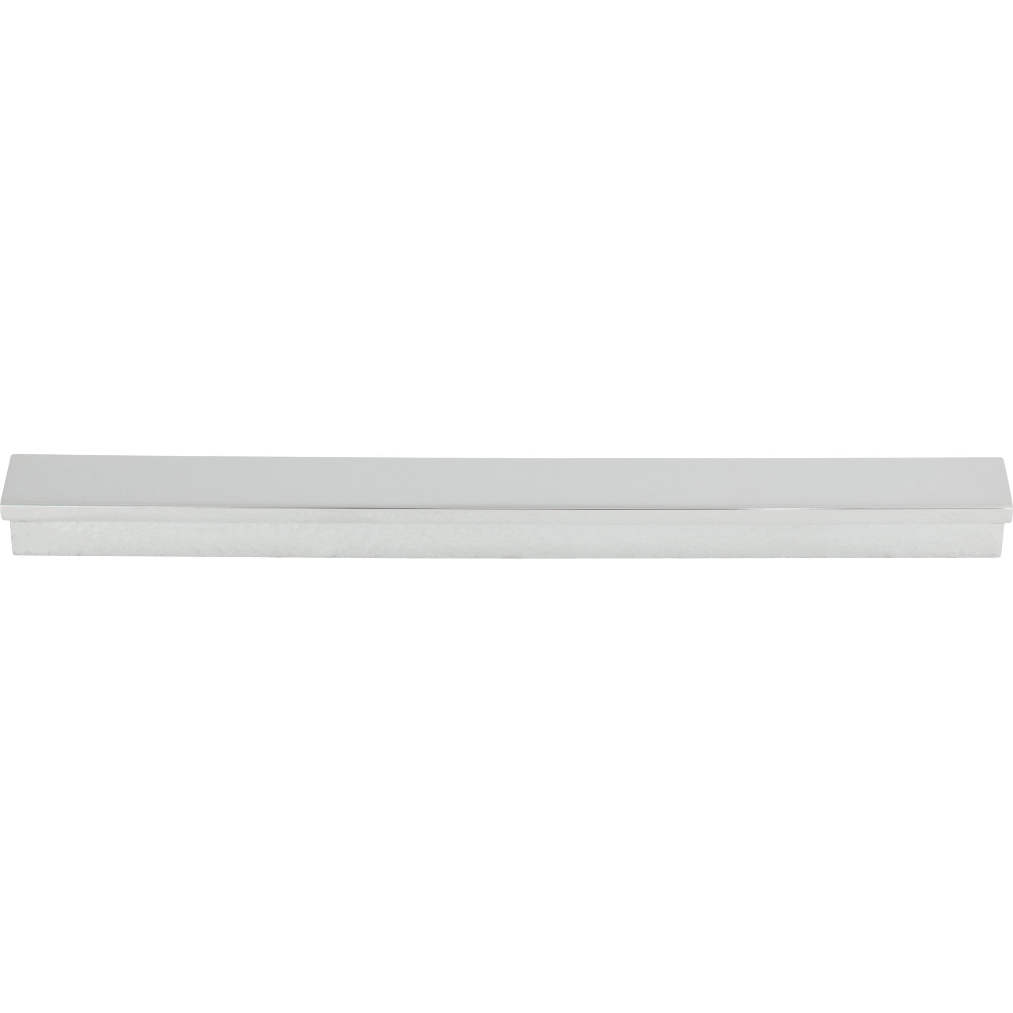 Minetta 7 9/16" Center to Center Finger Pull - Polished Chrome