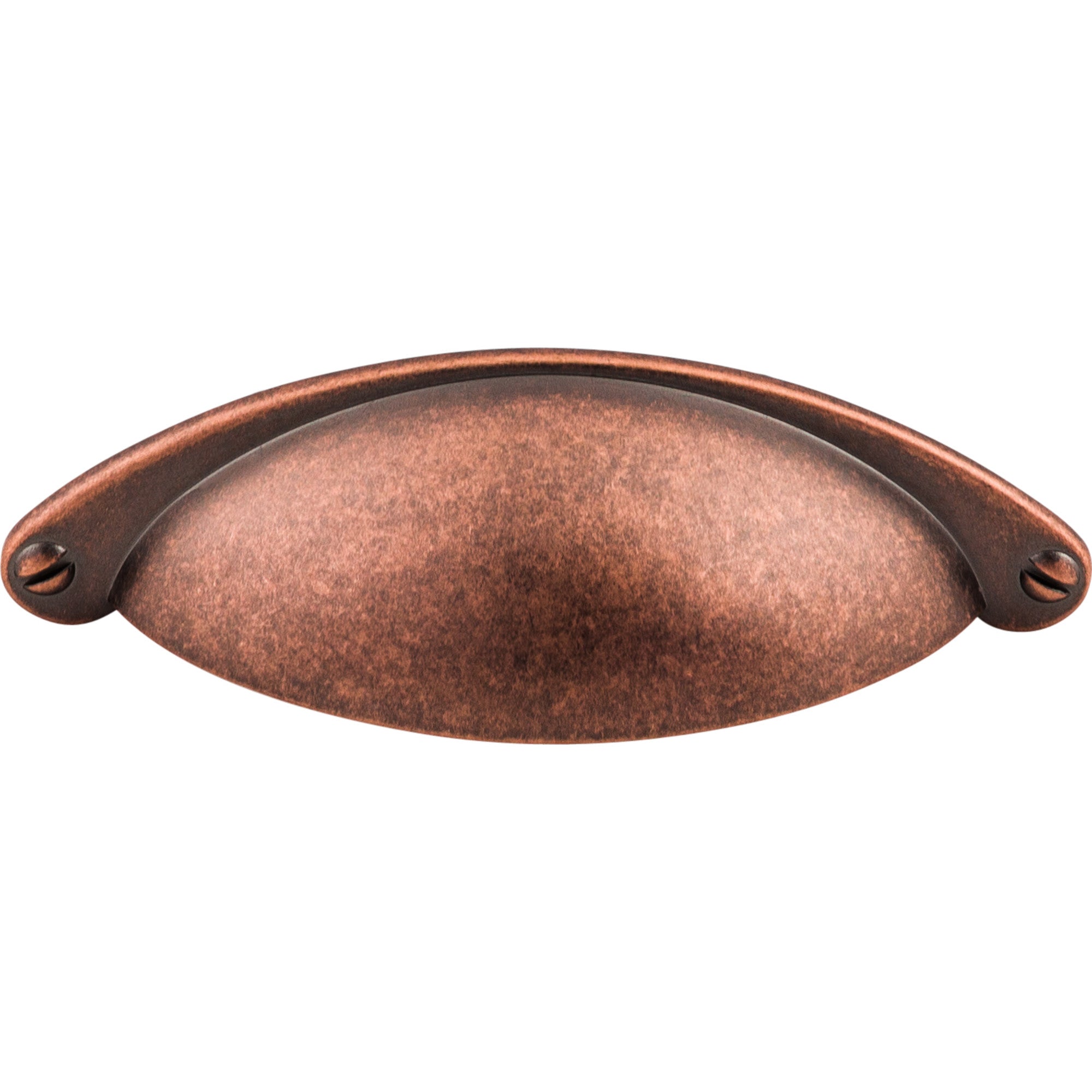 Arendal Cup/Bin Pull - Antique Copper