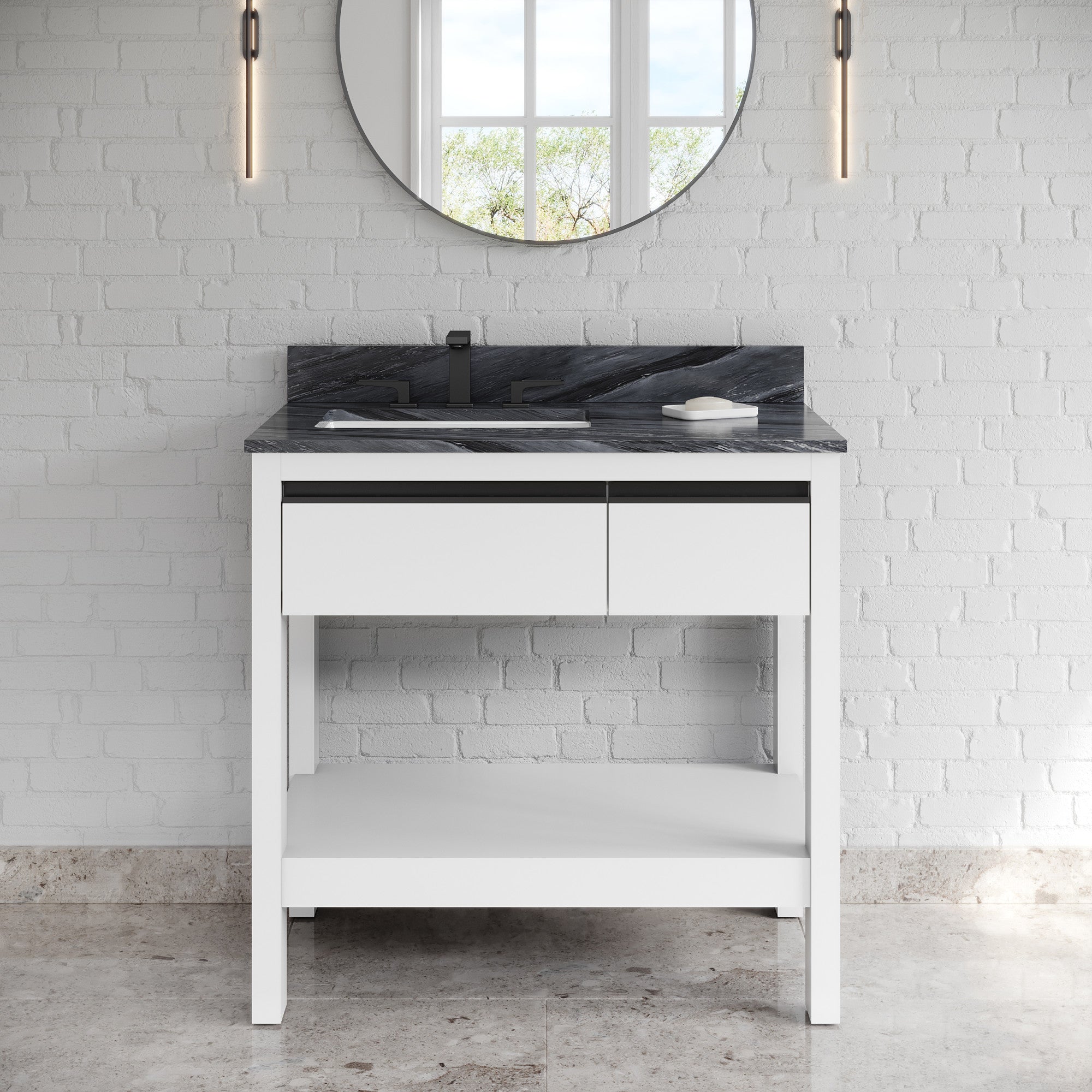 36" Jubilee Vanity – White
