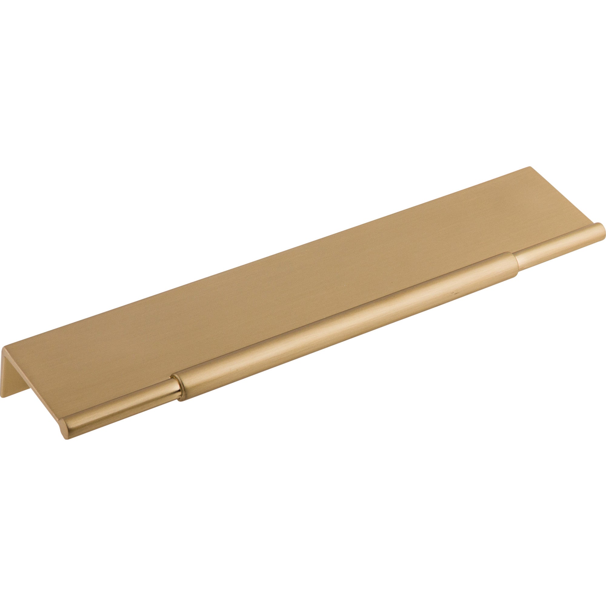 Crestview 6" Center to Center Finger Pull - Honey Bronze