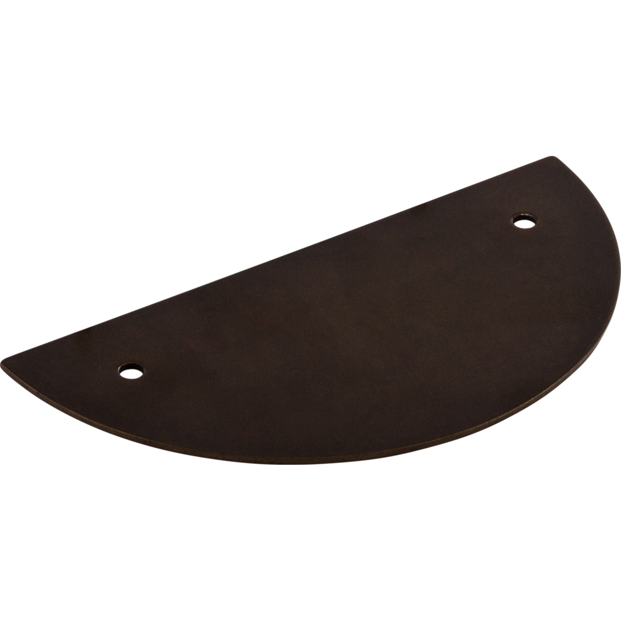 Half Circle 3 1/2" Center to Center Pull Backplate - Oil Rubbed Bronze