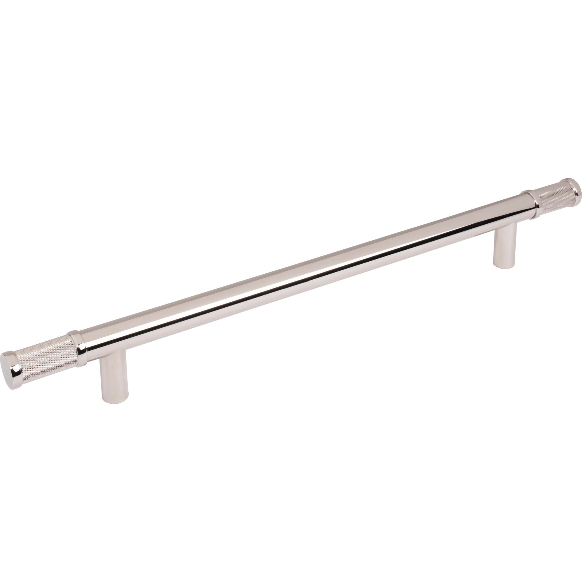 Burnham 12" Center to Center Bar Pull - Polished Nickel