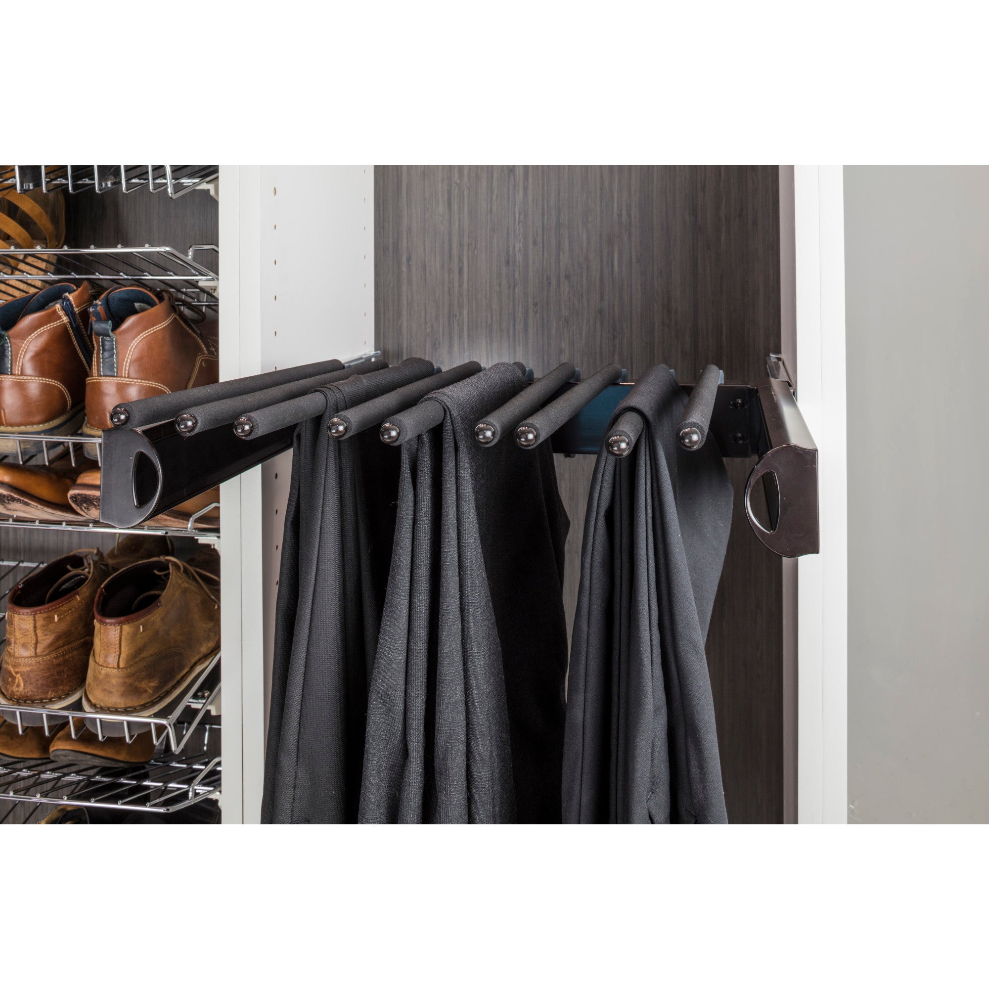 Dark Bronze 30" Wide Pant Rack