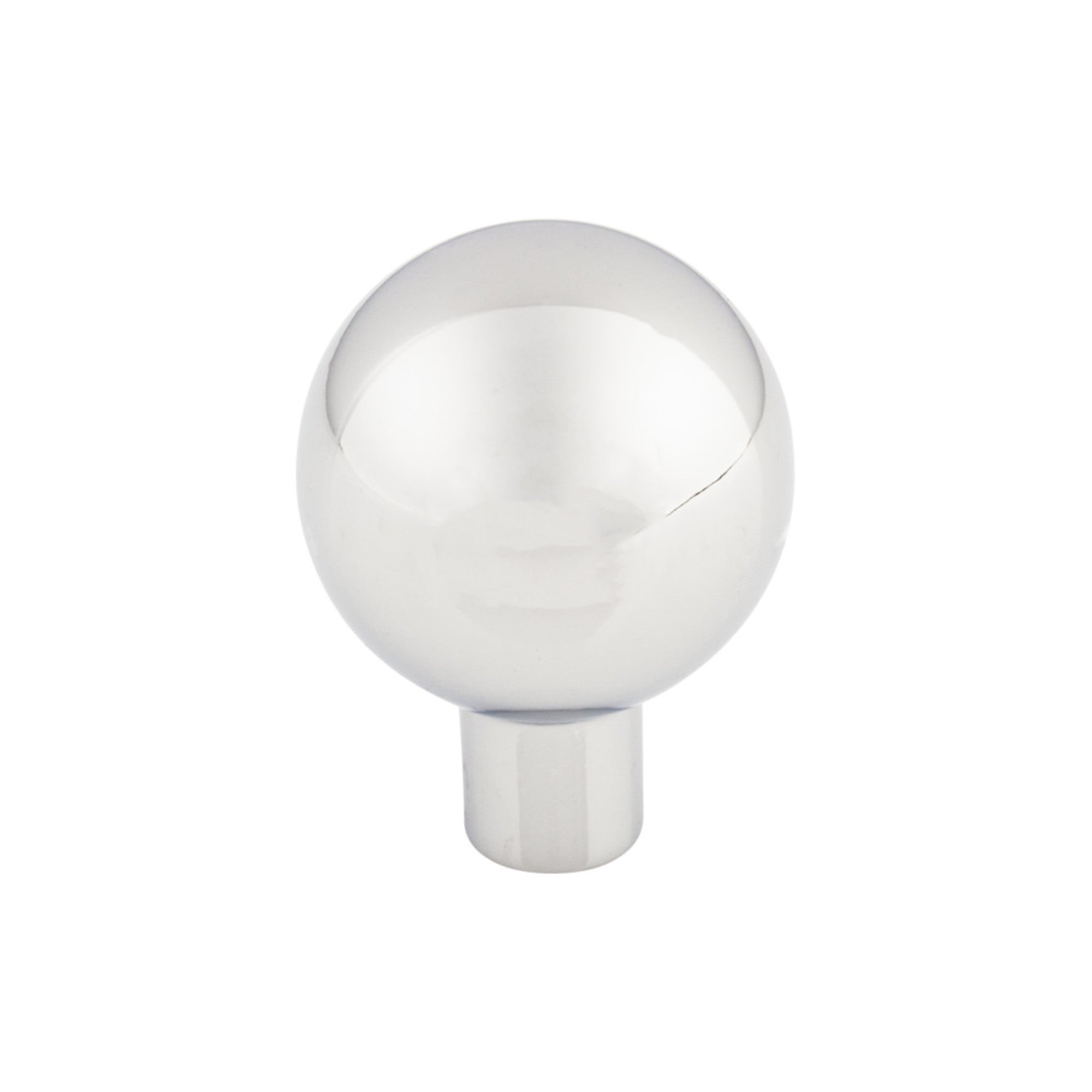 Brookline 1 1/8" Diameter Round Knob - Polished Chrome