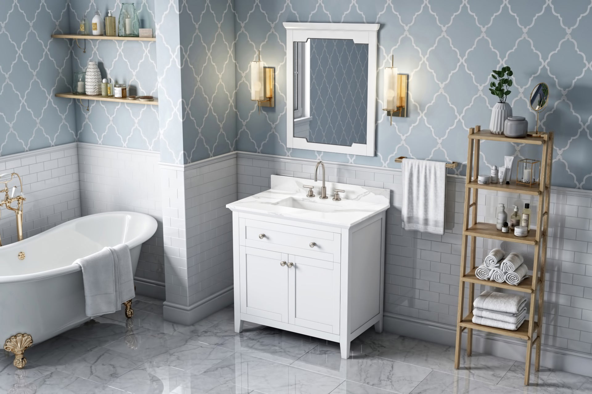 36" Chatham Vanity – White