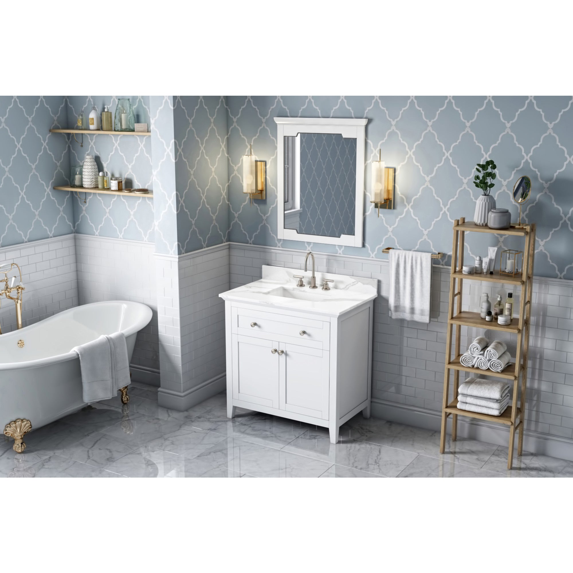36" Chatham Vanity – White