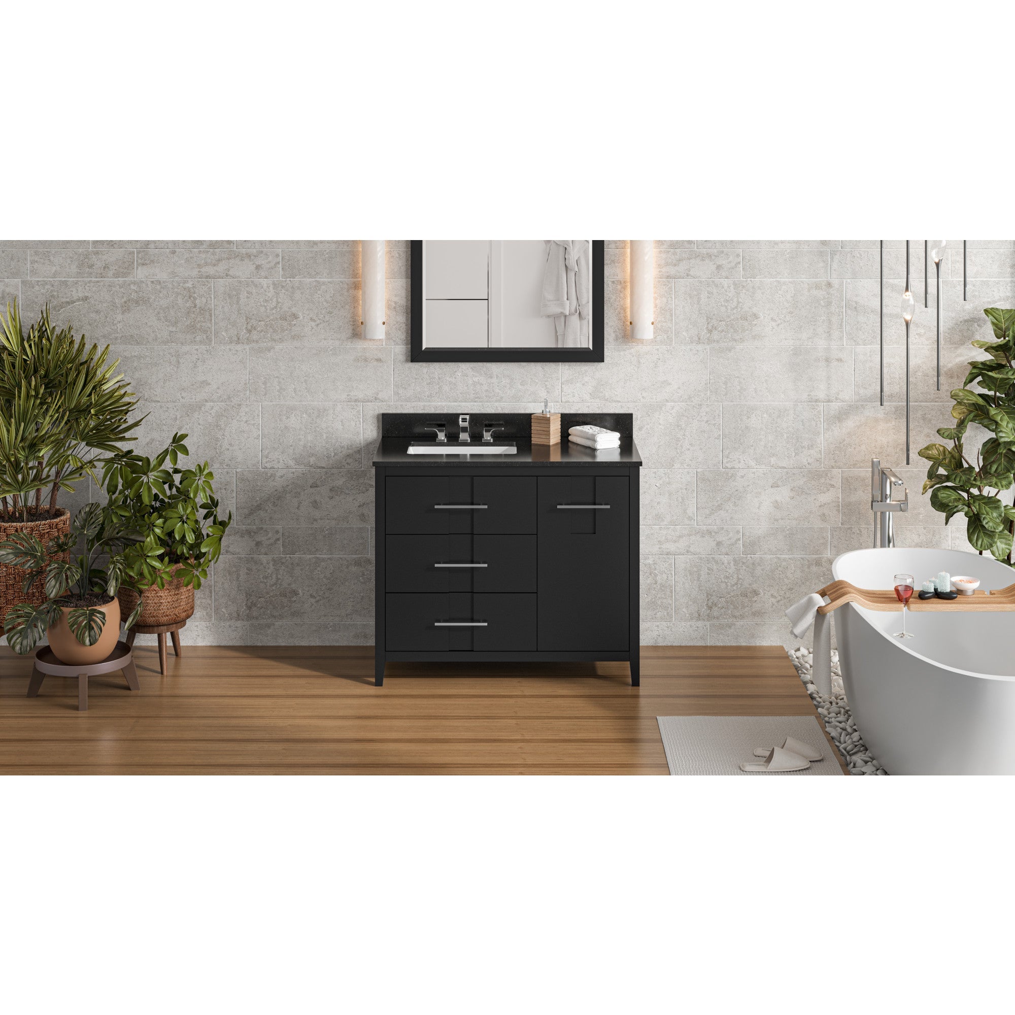 42" Katara Vanity – Left Offset