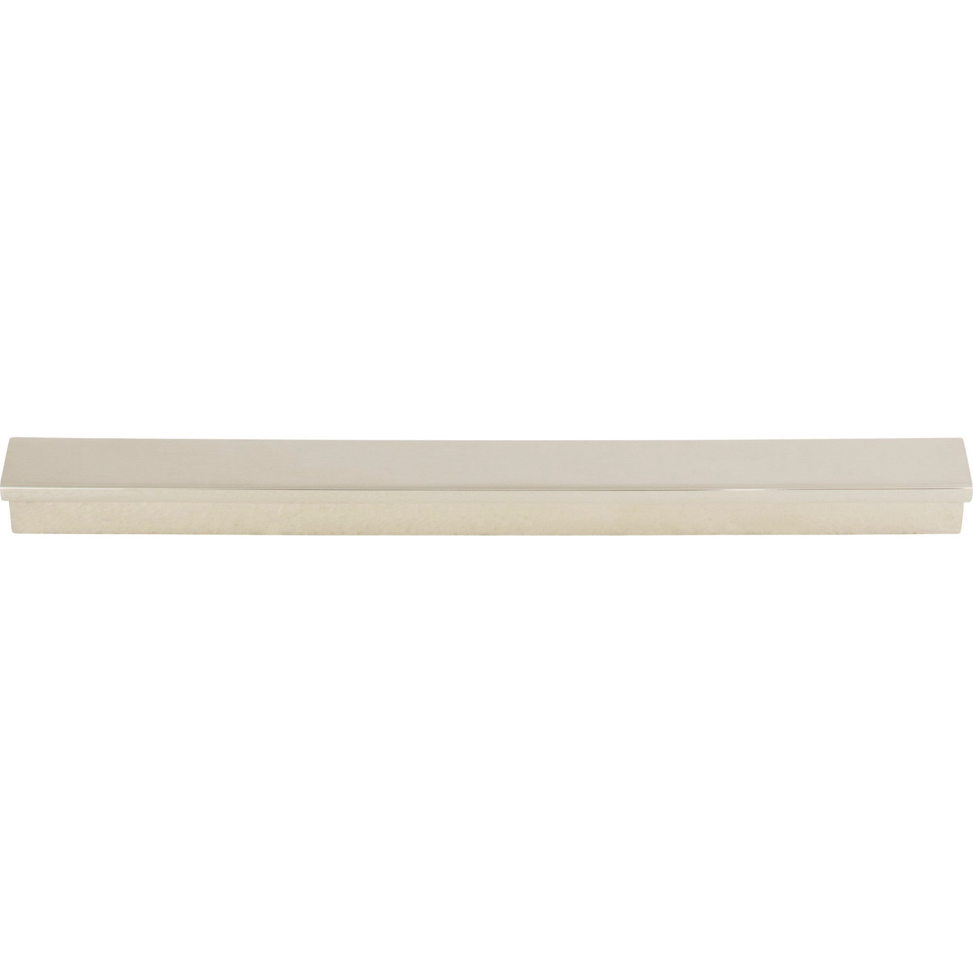 Minetta 7 9/16" Center to Center Finger Pull - Polished Nickel