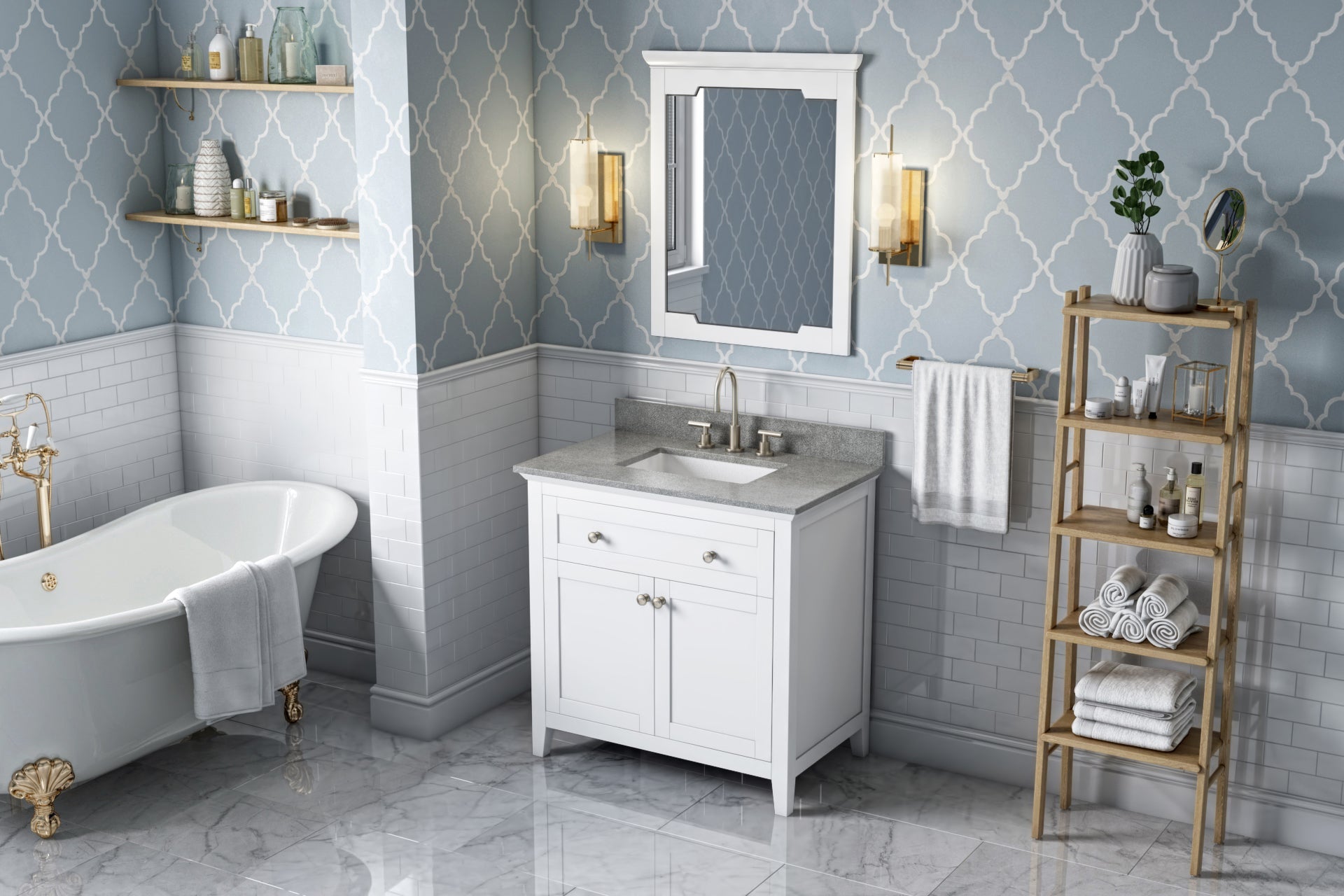 36" Chatham Vanity – White