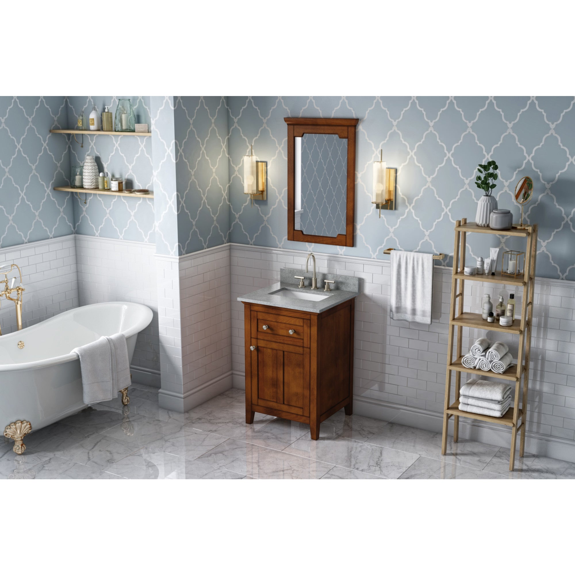24" Chatham Vanity – Chocolate