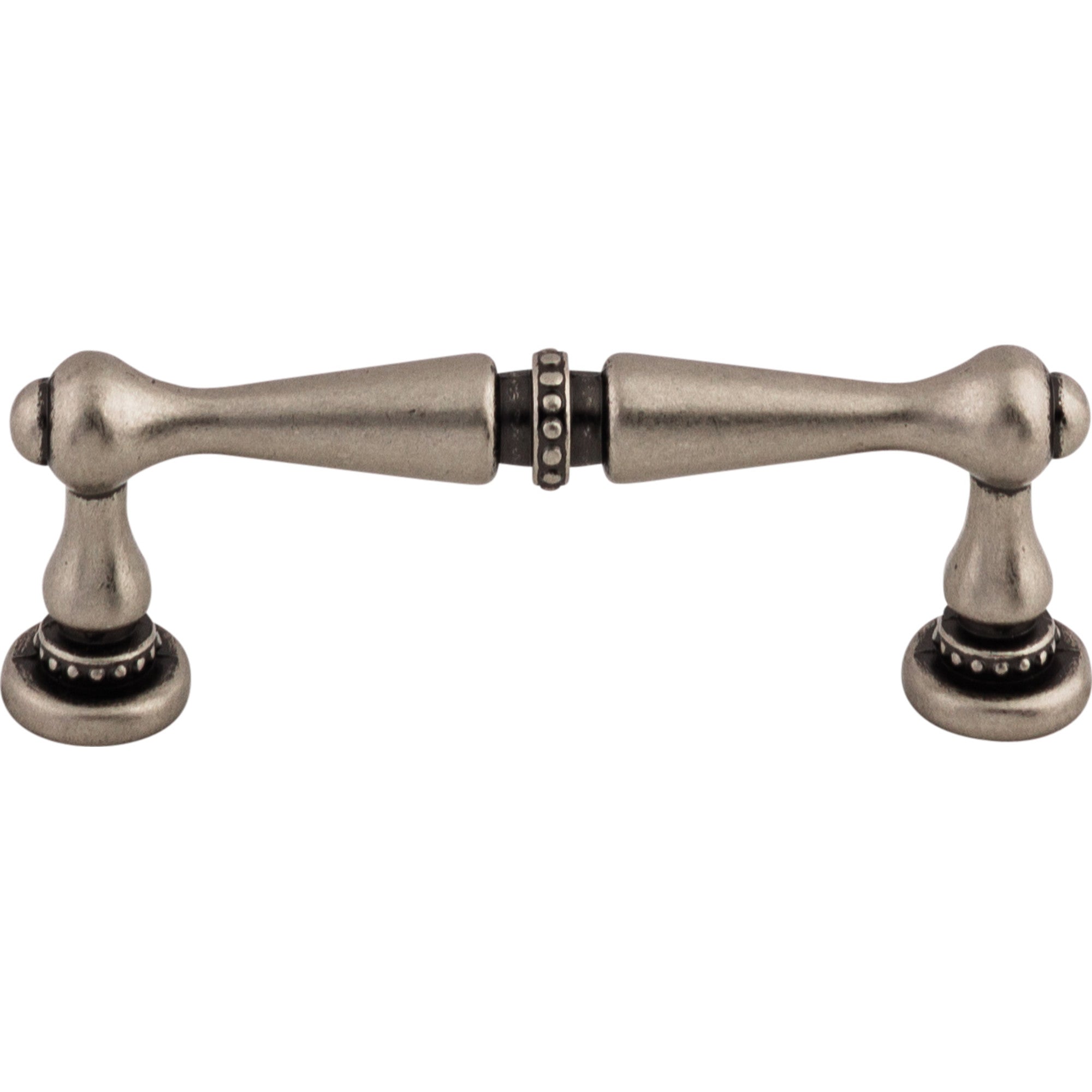 Edwardian Bar Pull - Pewter Antique